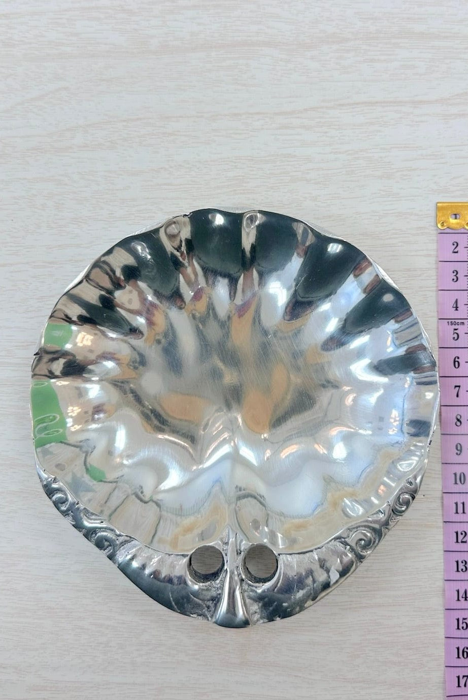 YoYo Boutique Accessories Large Aluminum Baptismal Conch