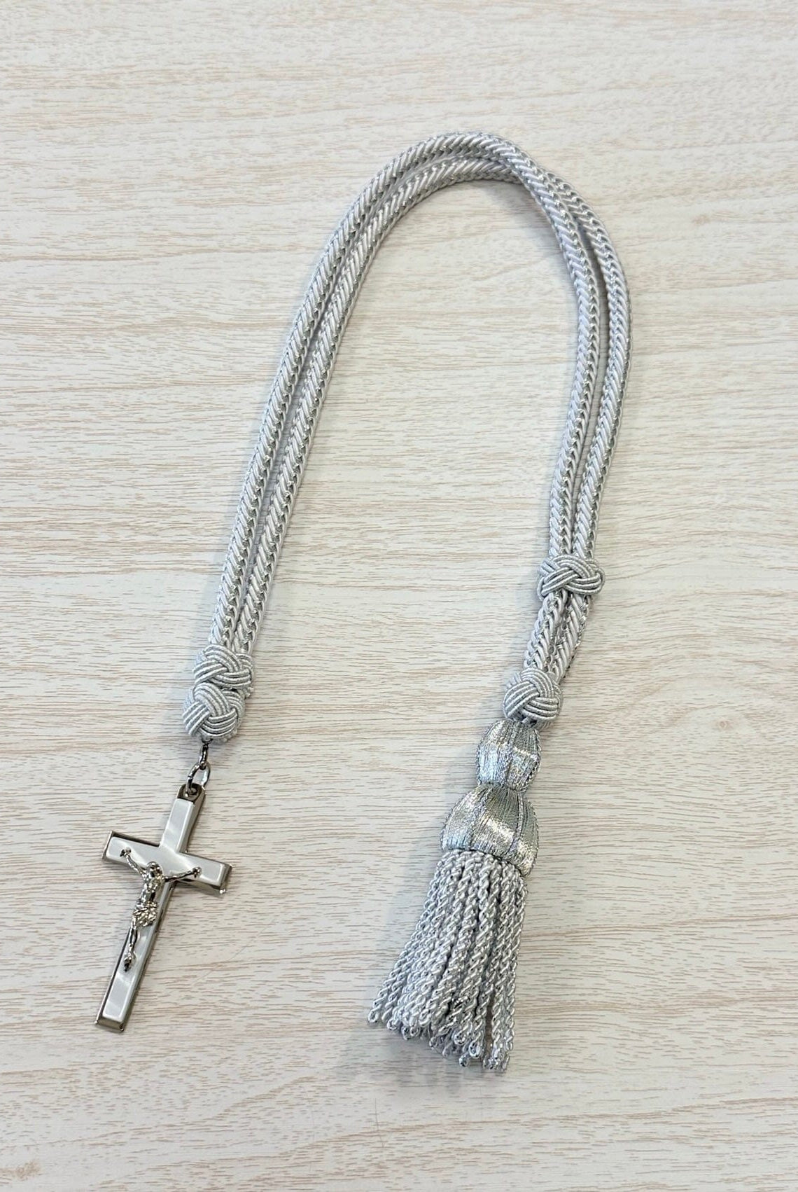 YoYo Boutique Accessories Silver Silver & Nacre Cross