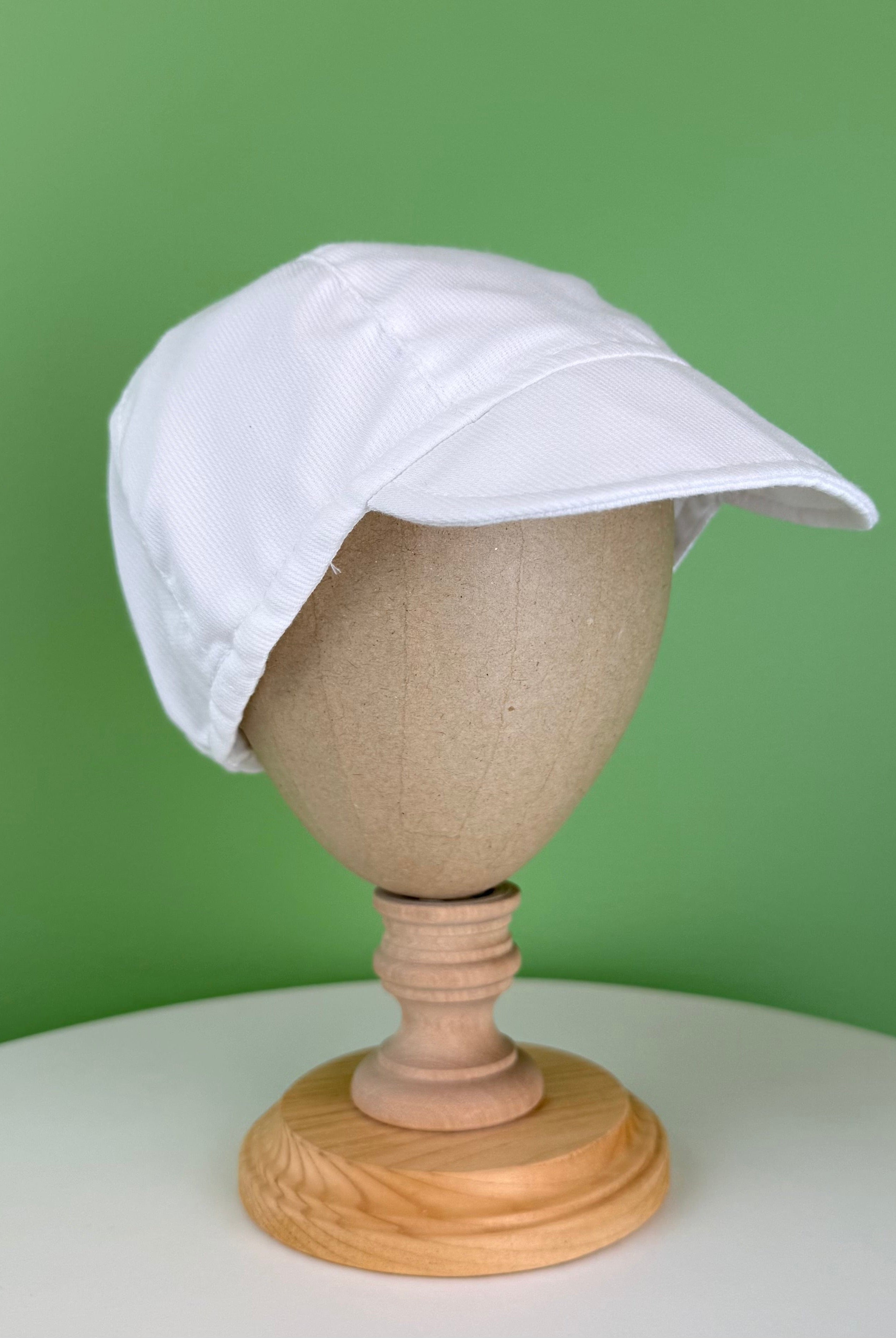 YoYo Boutique Accessories White Cotton Hat