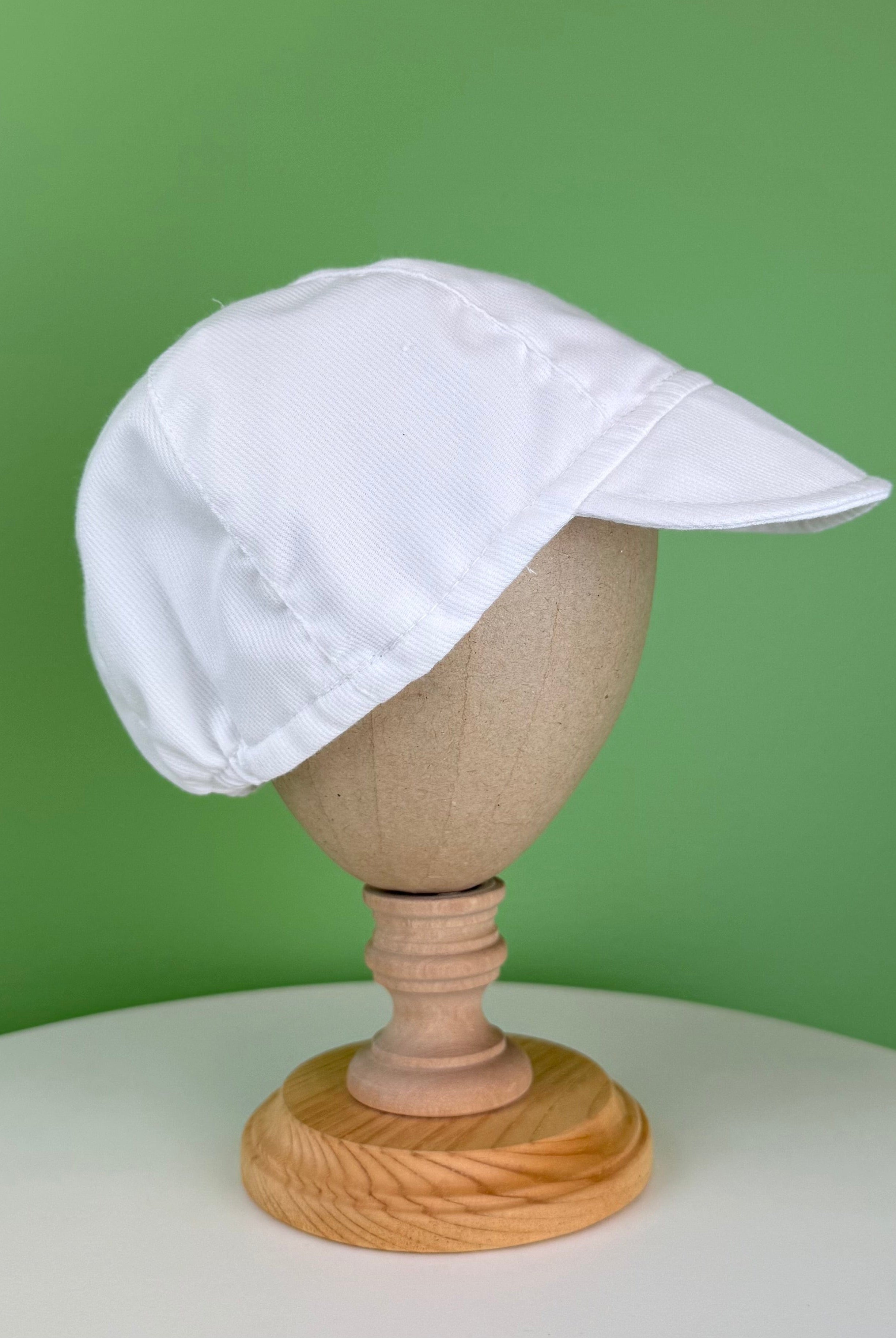 YoYo Boutique Accessories White Cotton Hat