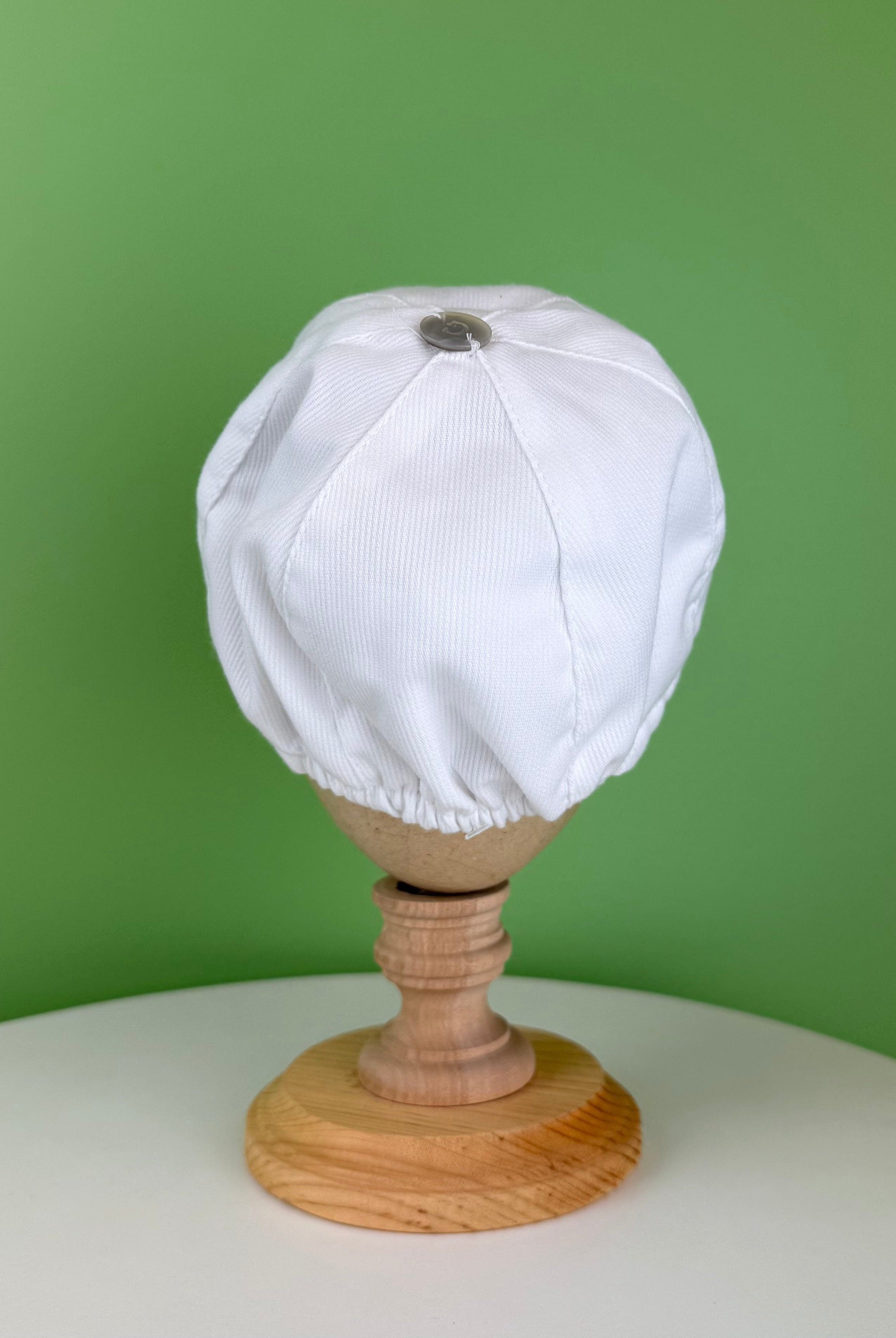 YoYo Boutique Accessories White Cotton Hat