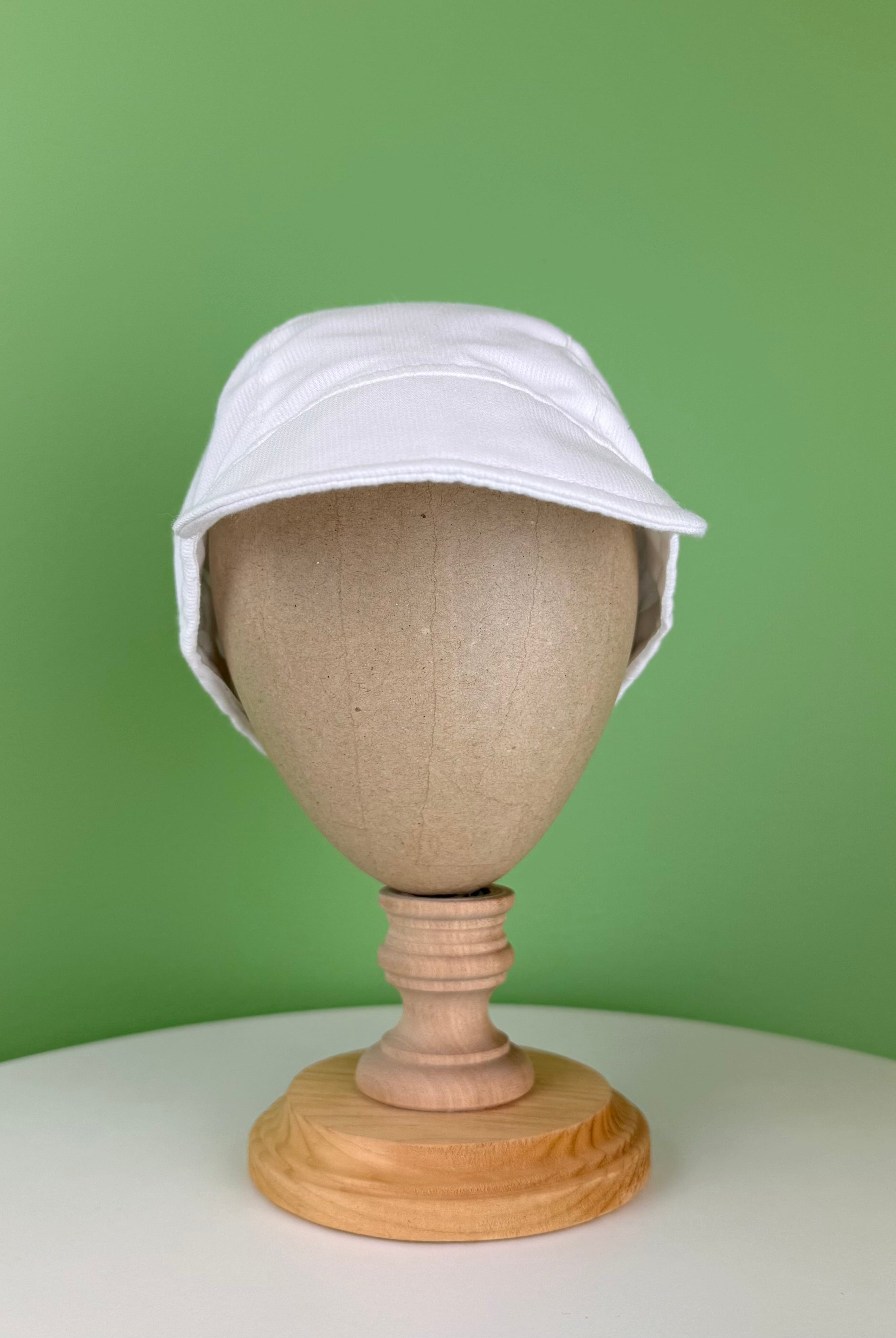 YoYo Boutique Accessories White Cotton Hat