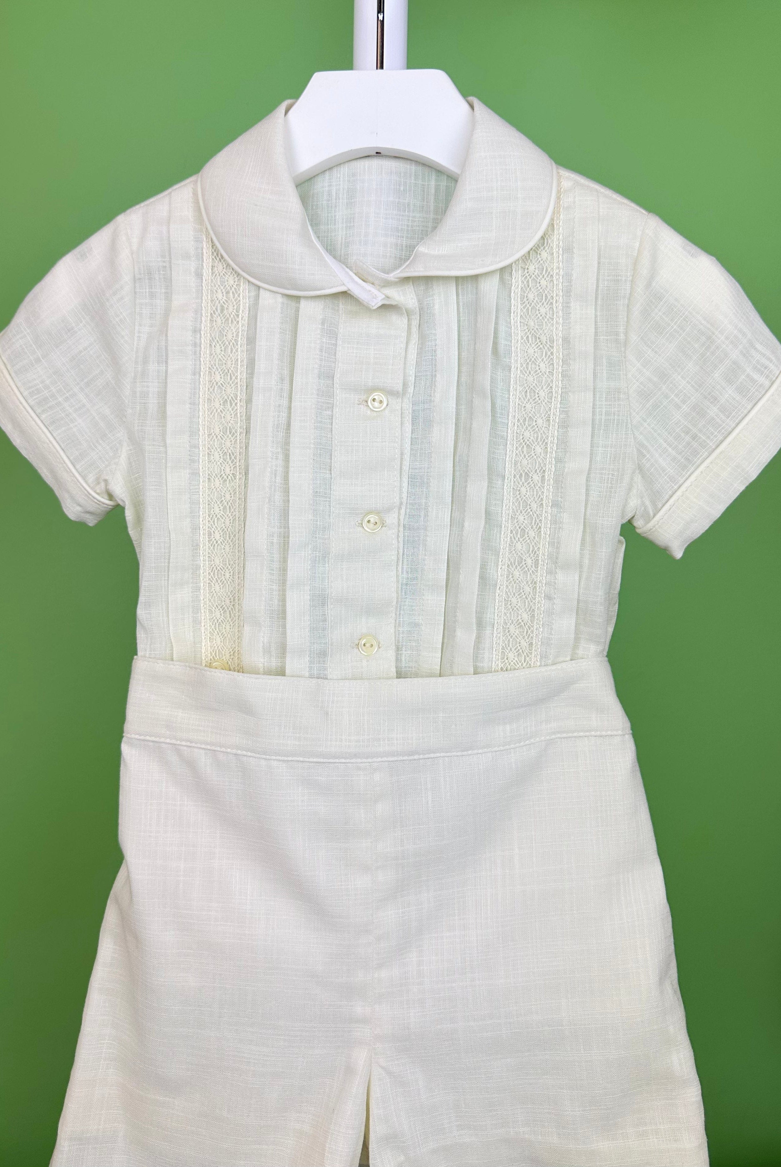 YoYo Boutique Baptism Agustin Shorts Outfit