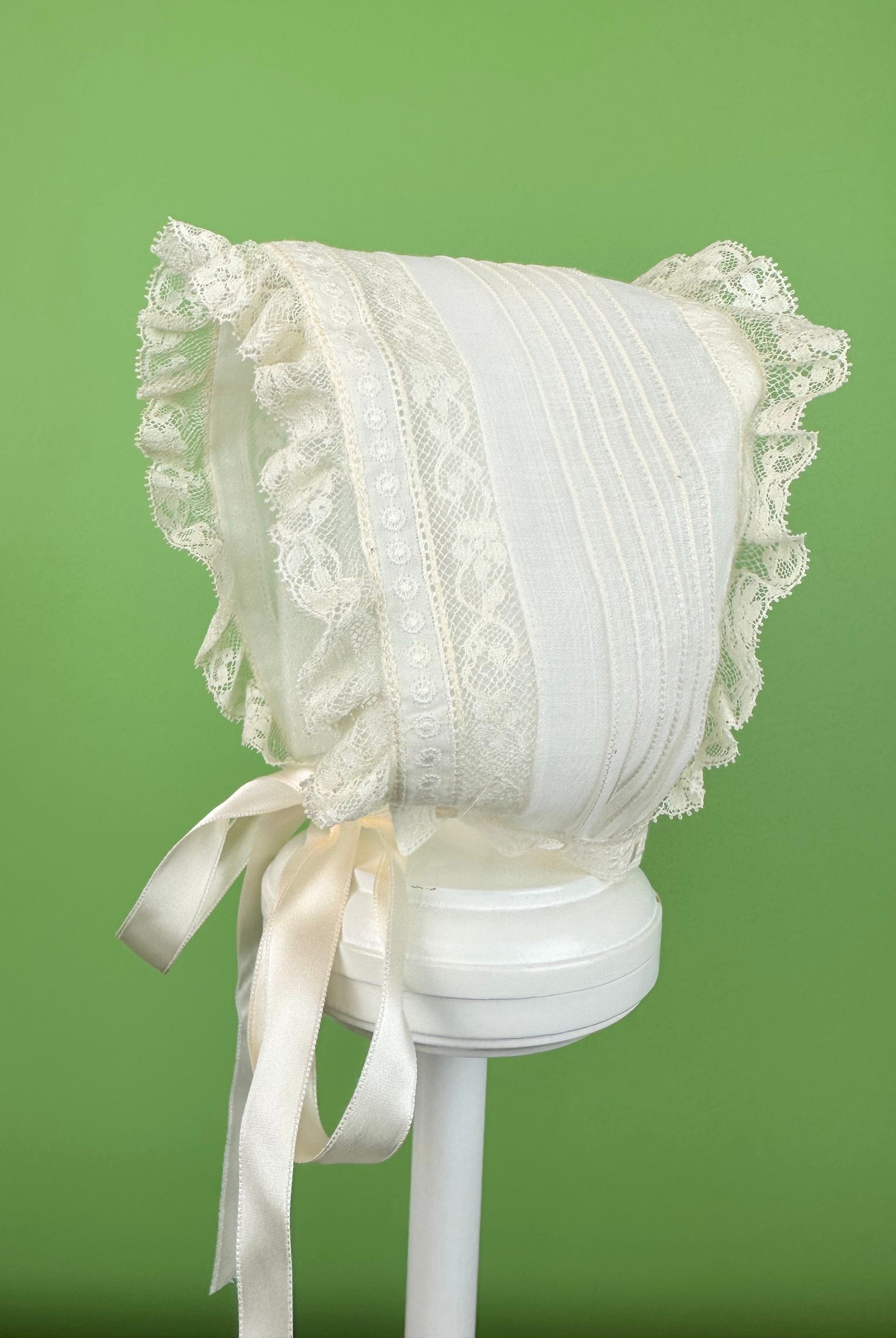 YoYo Boutique Baptism Alanna Dress with Bonnet