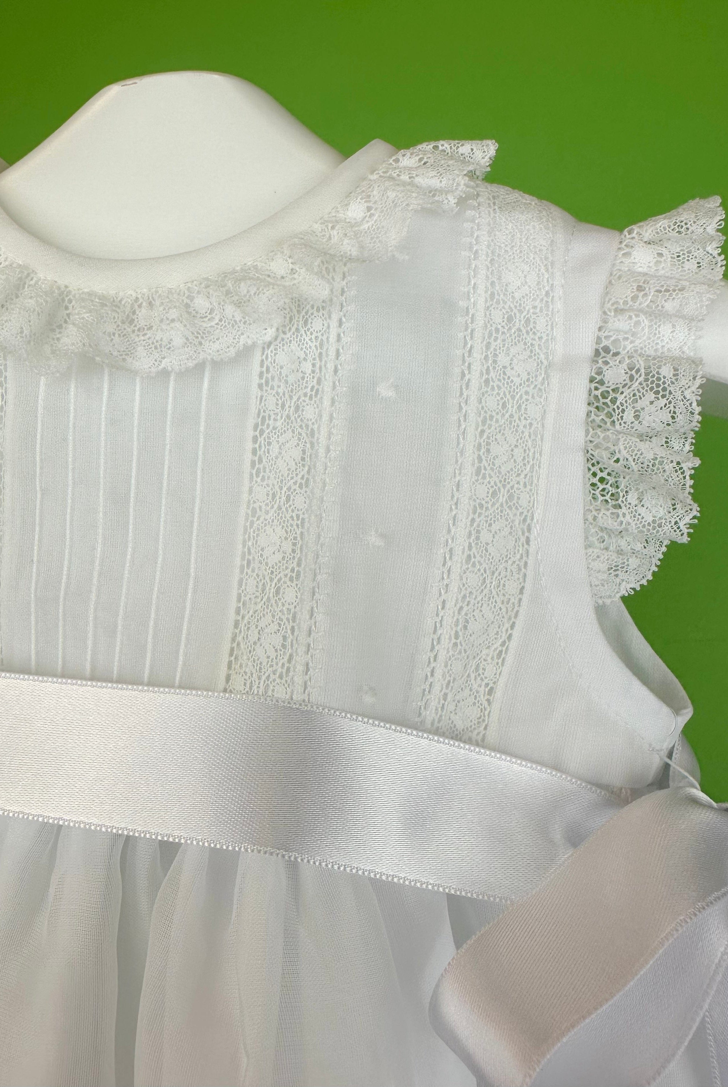 YoYo Boutique Baptism Catalina Dress with Bonnet