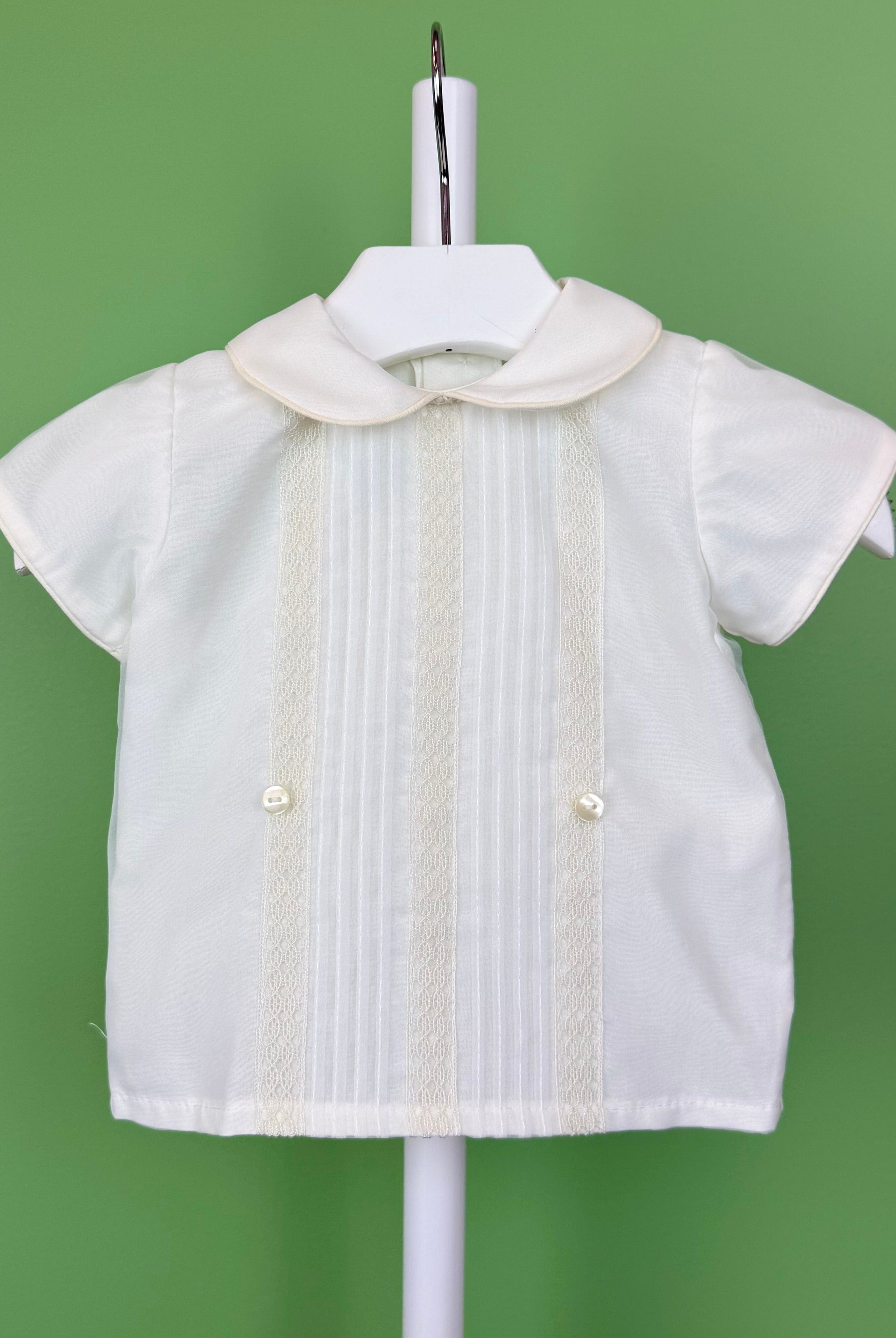 YoYo Boutique Baptism Cesar Off-White Outfit