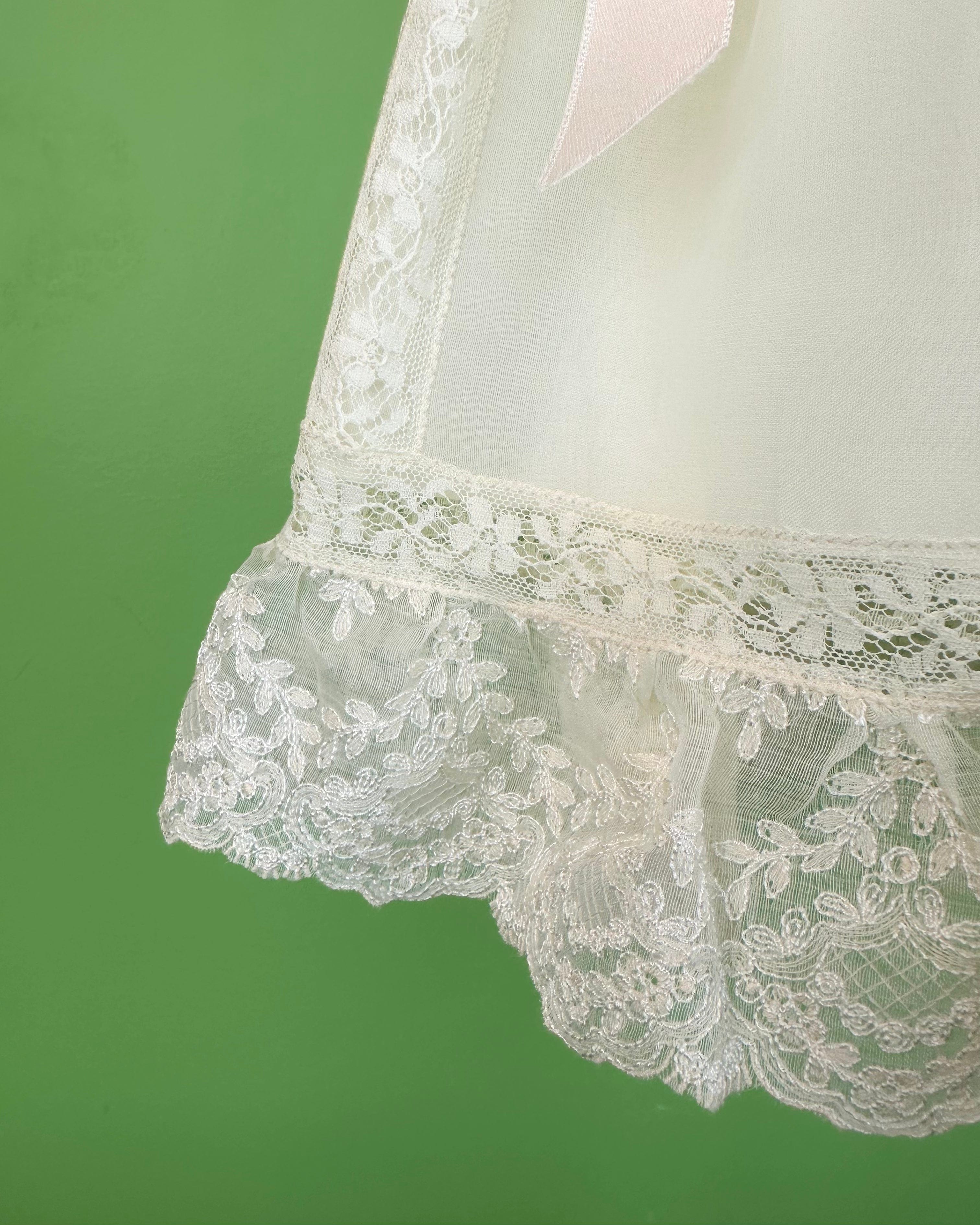 YoYo Boutique Baptism Cindy Dress with Bonnet