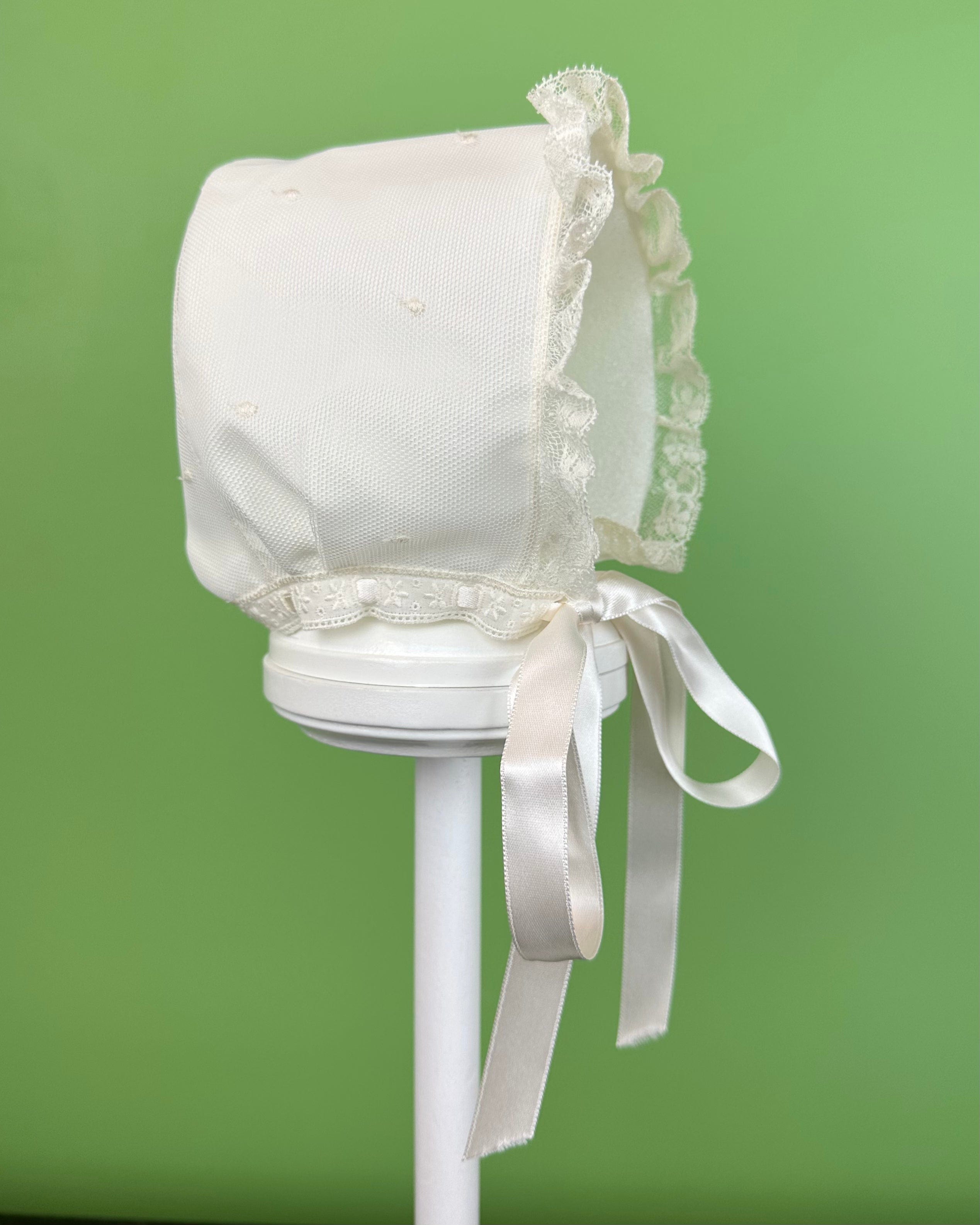 YoYo Boutique Baptism Cristina Dress with Bonnet