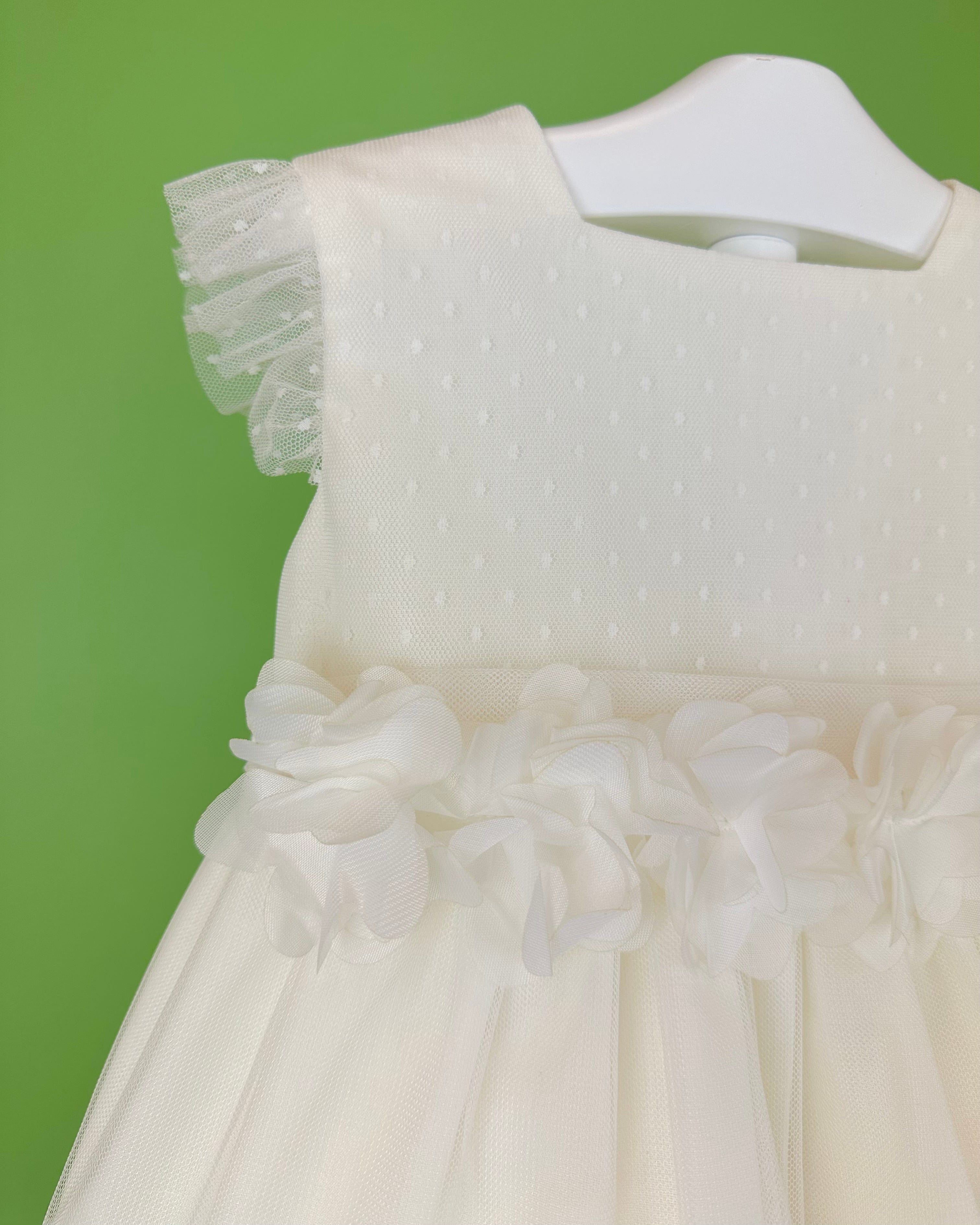 YoYo Boutique Baptism Daniela Off-White Dress
