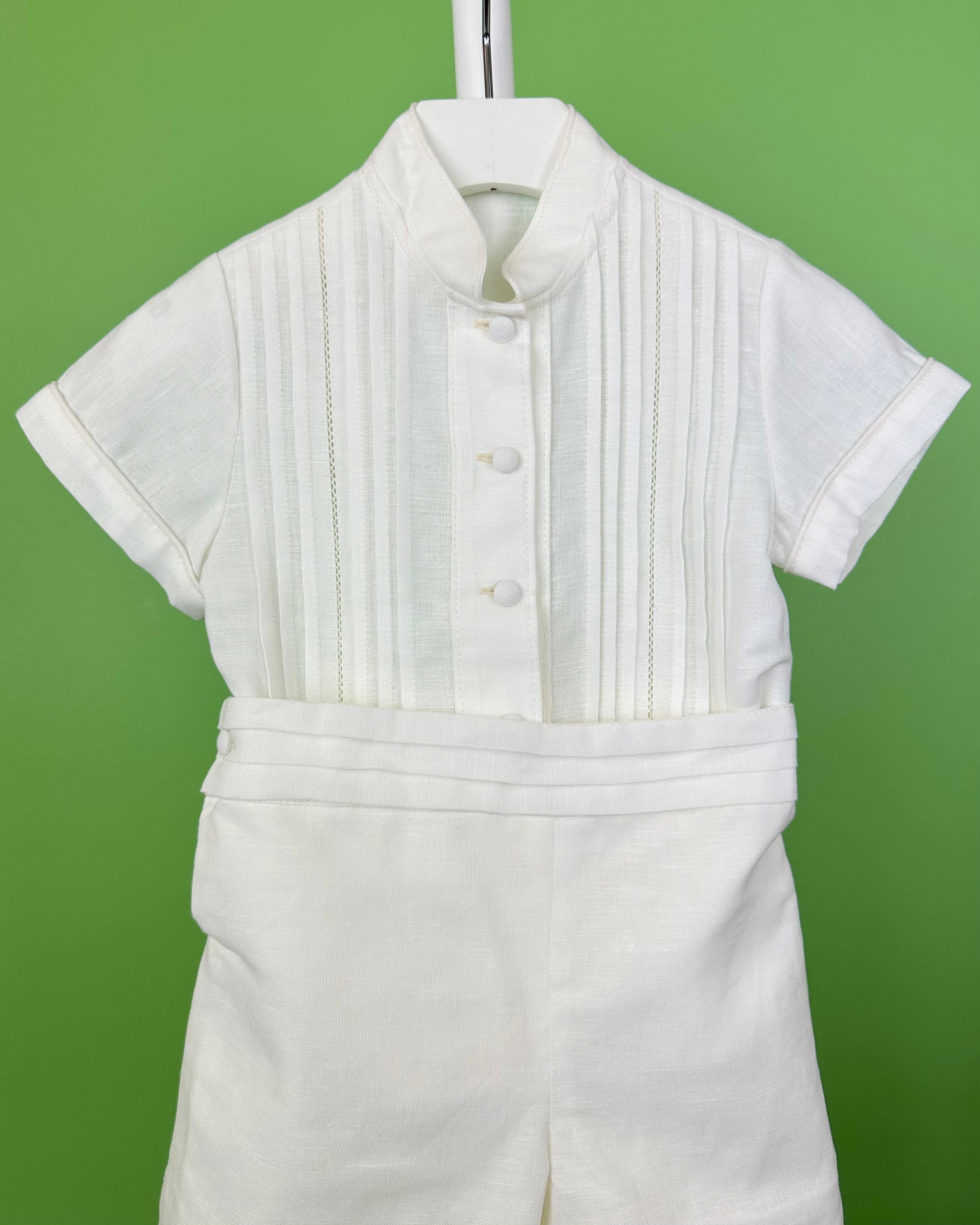 YoYo Boutique Baptism Gerardo Off-White Outfit