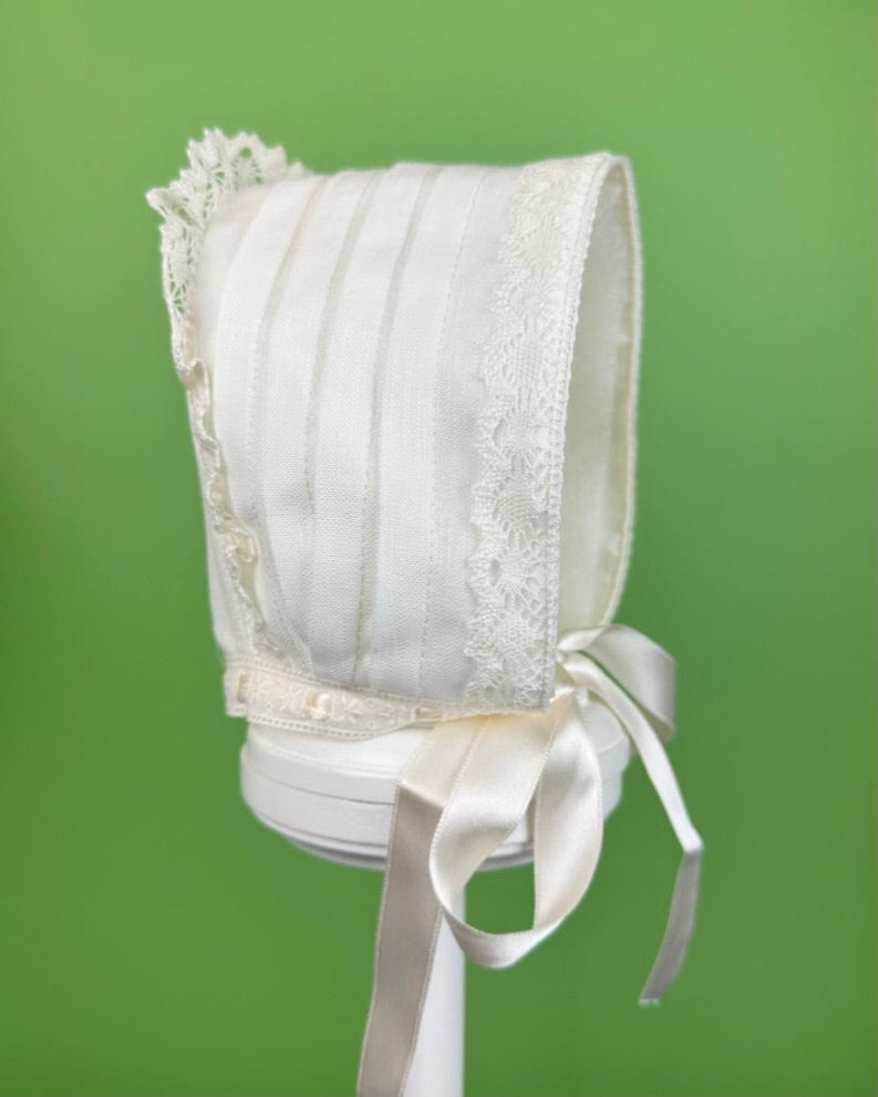 YoYo Boutique Baptism Kate Dress with Bonnet