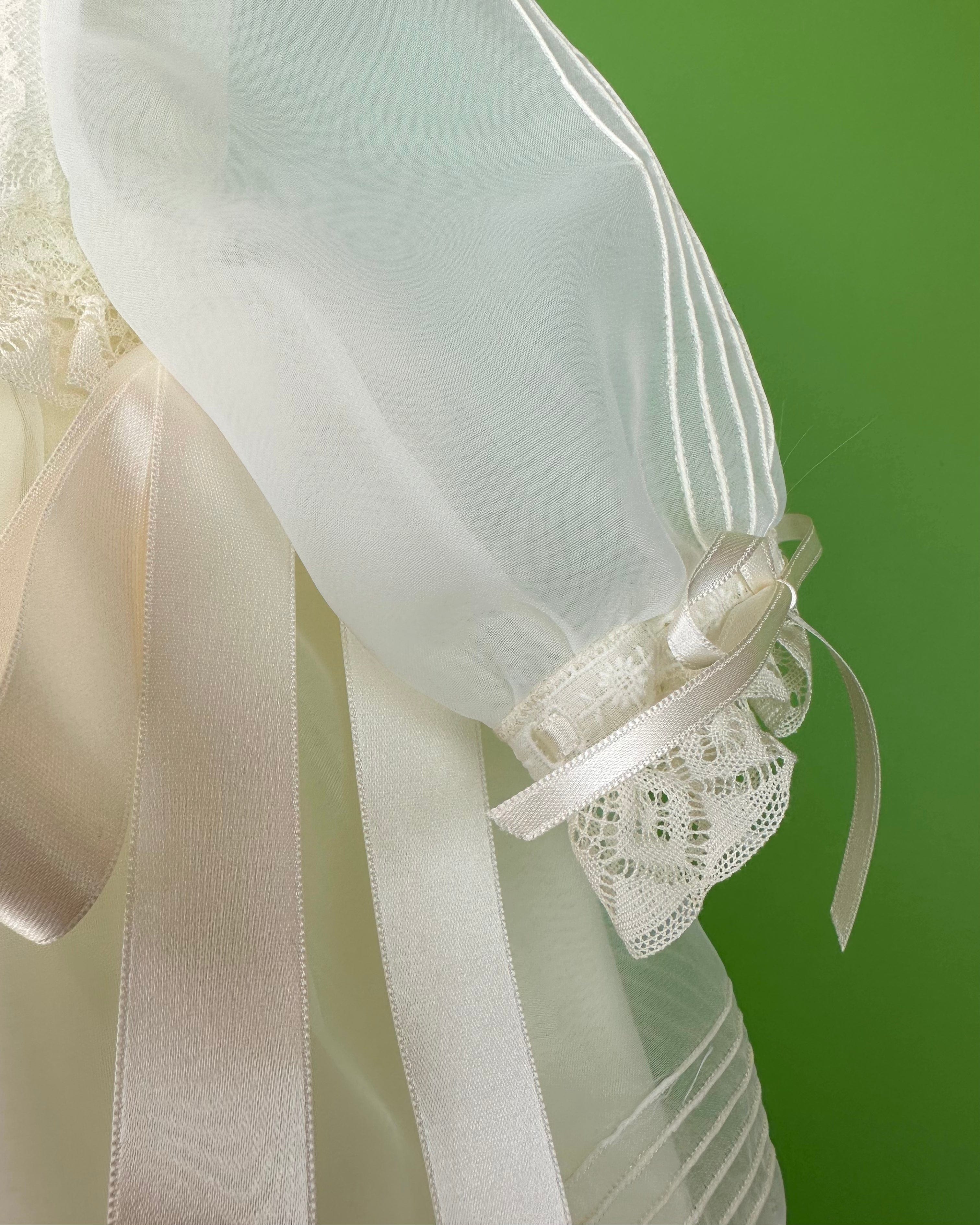 YoYo Boutique Baptism Patricia Dress with Bonnet