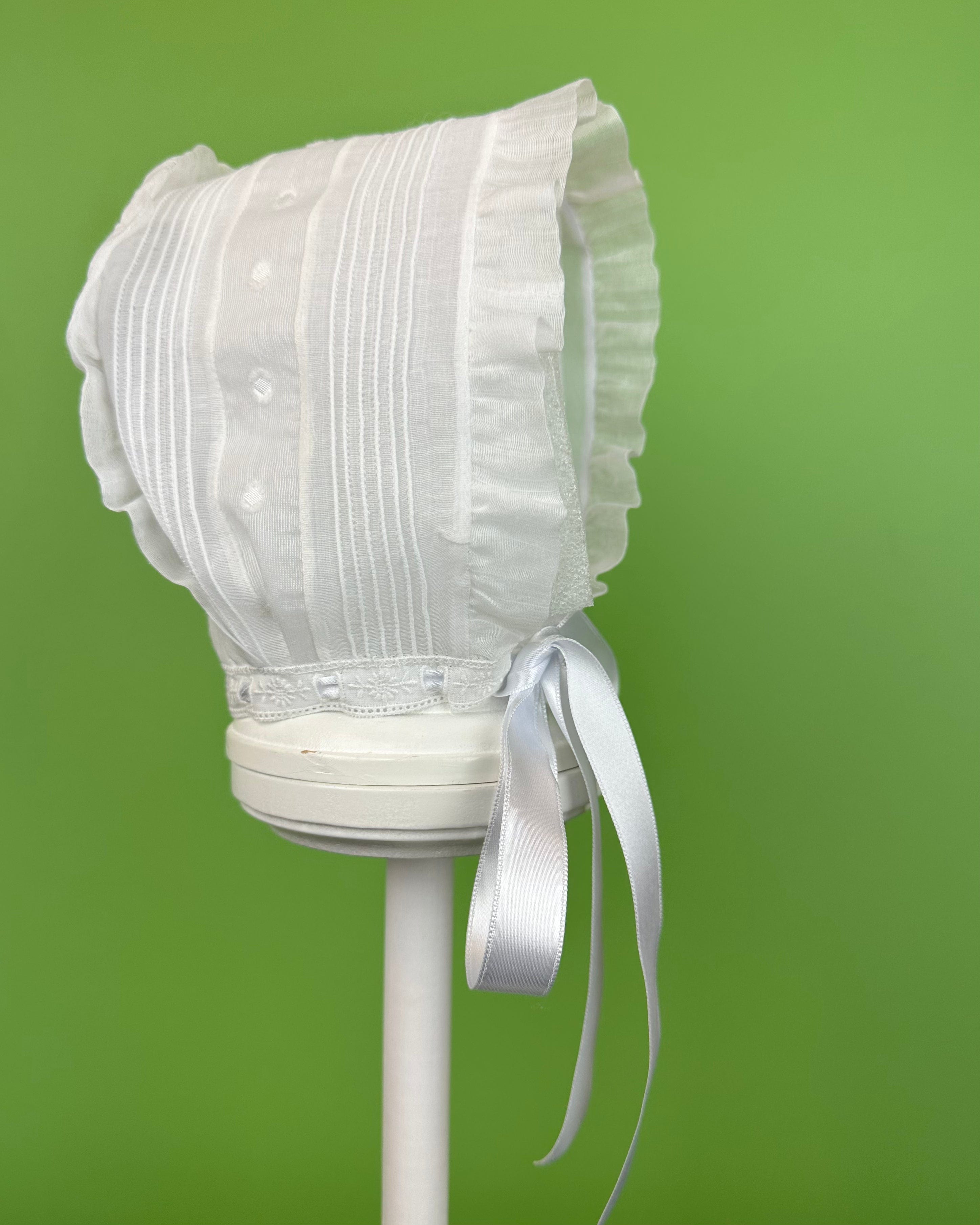 YoYo Boutique Baptism Raquel Dress with Bonnet