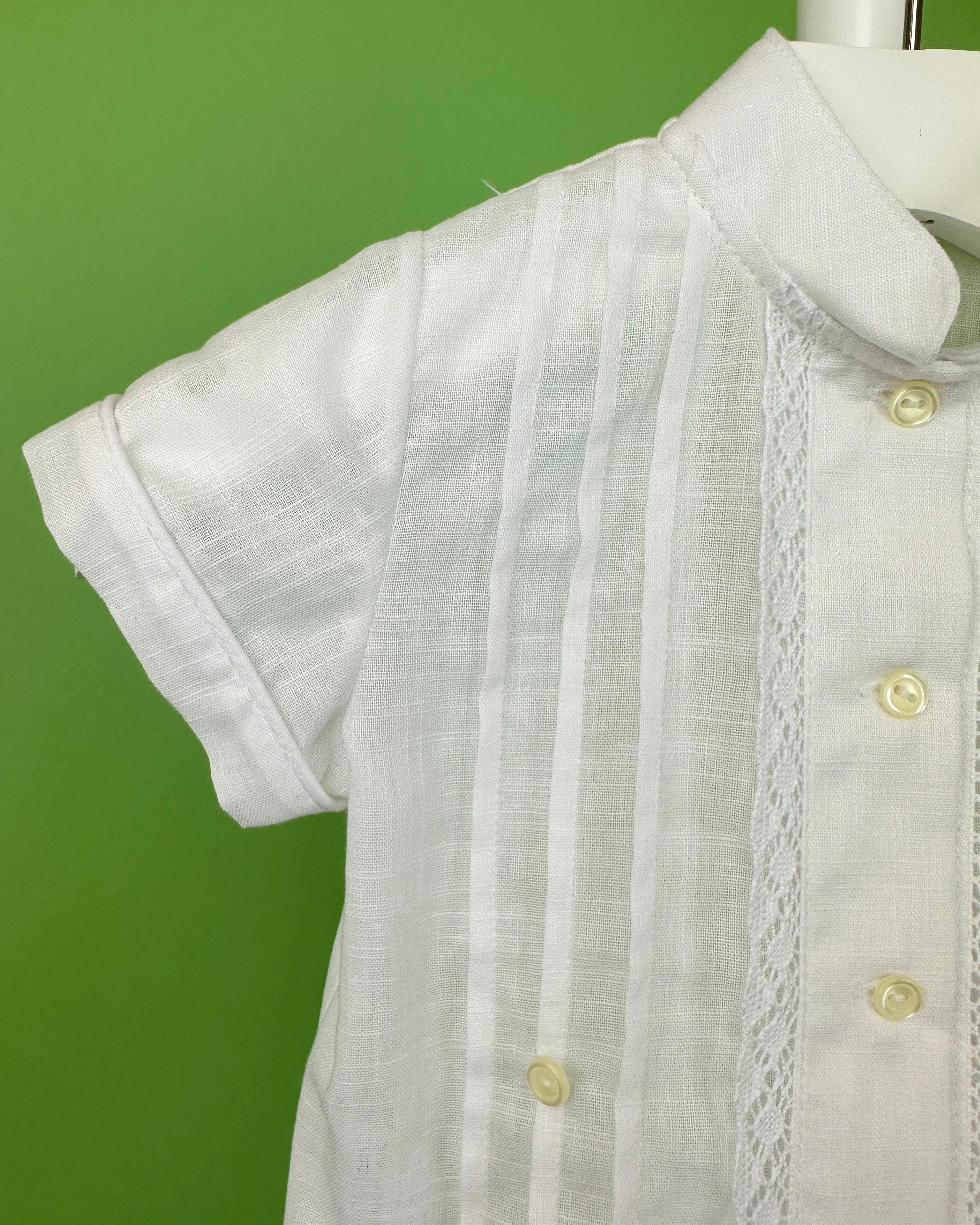 YoYo Boutique Baptism Rodolfo Bubble Outfit