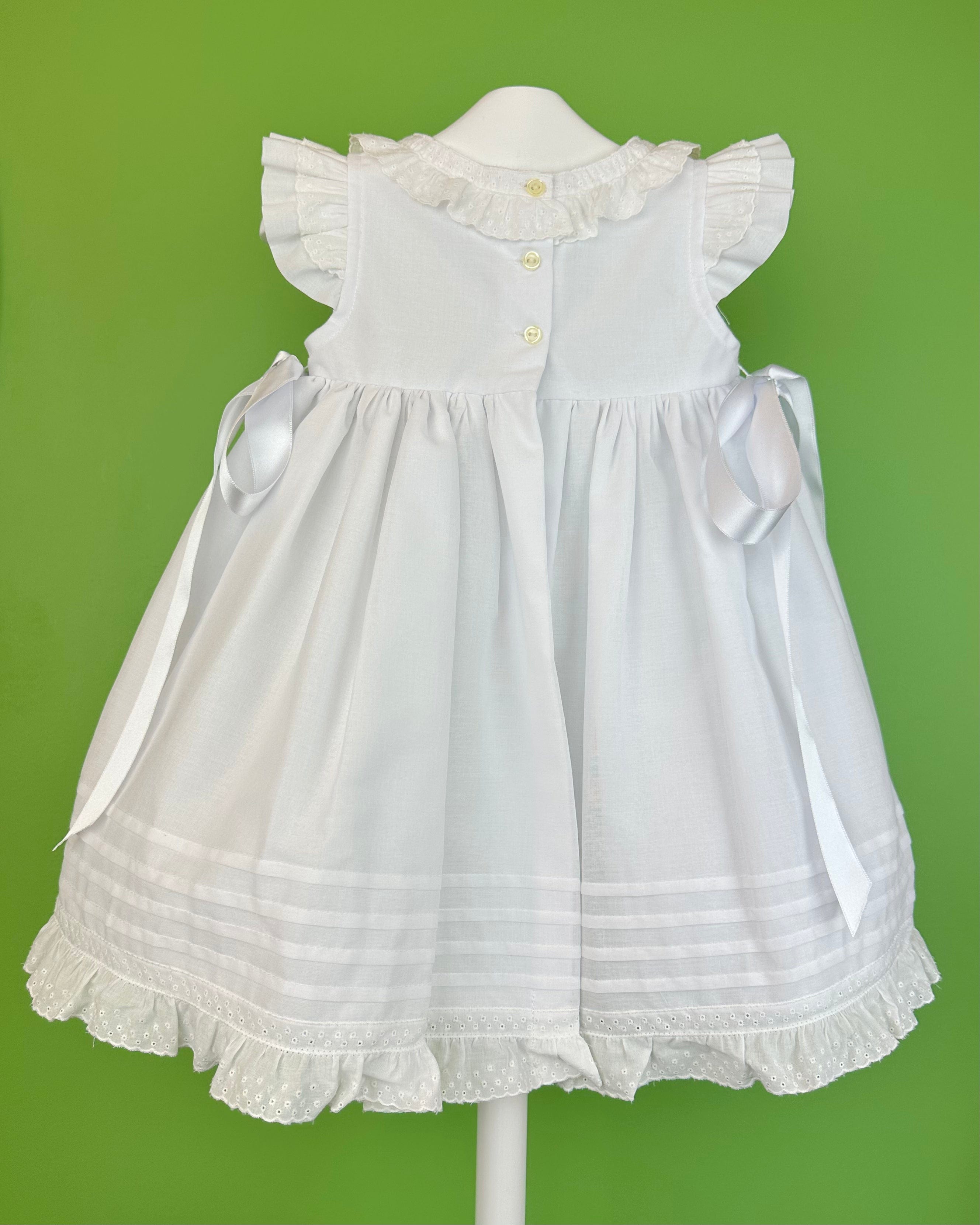YoYo Boutique Baptism Susy Dress with Bonnet