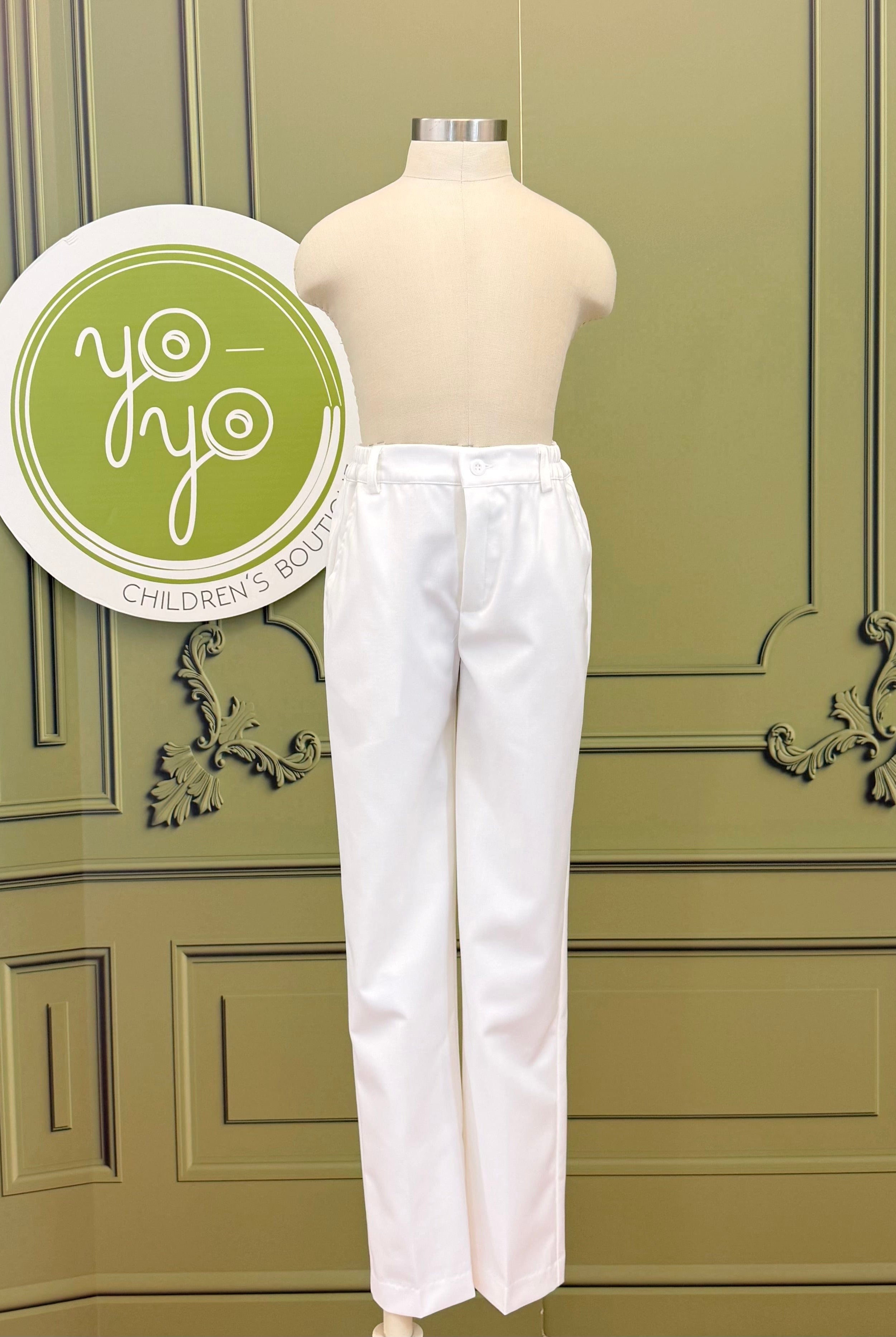 YoYo Boutique First Communion Off-White First Communion Suit