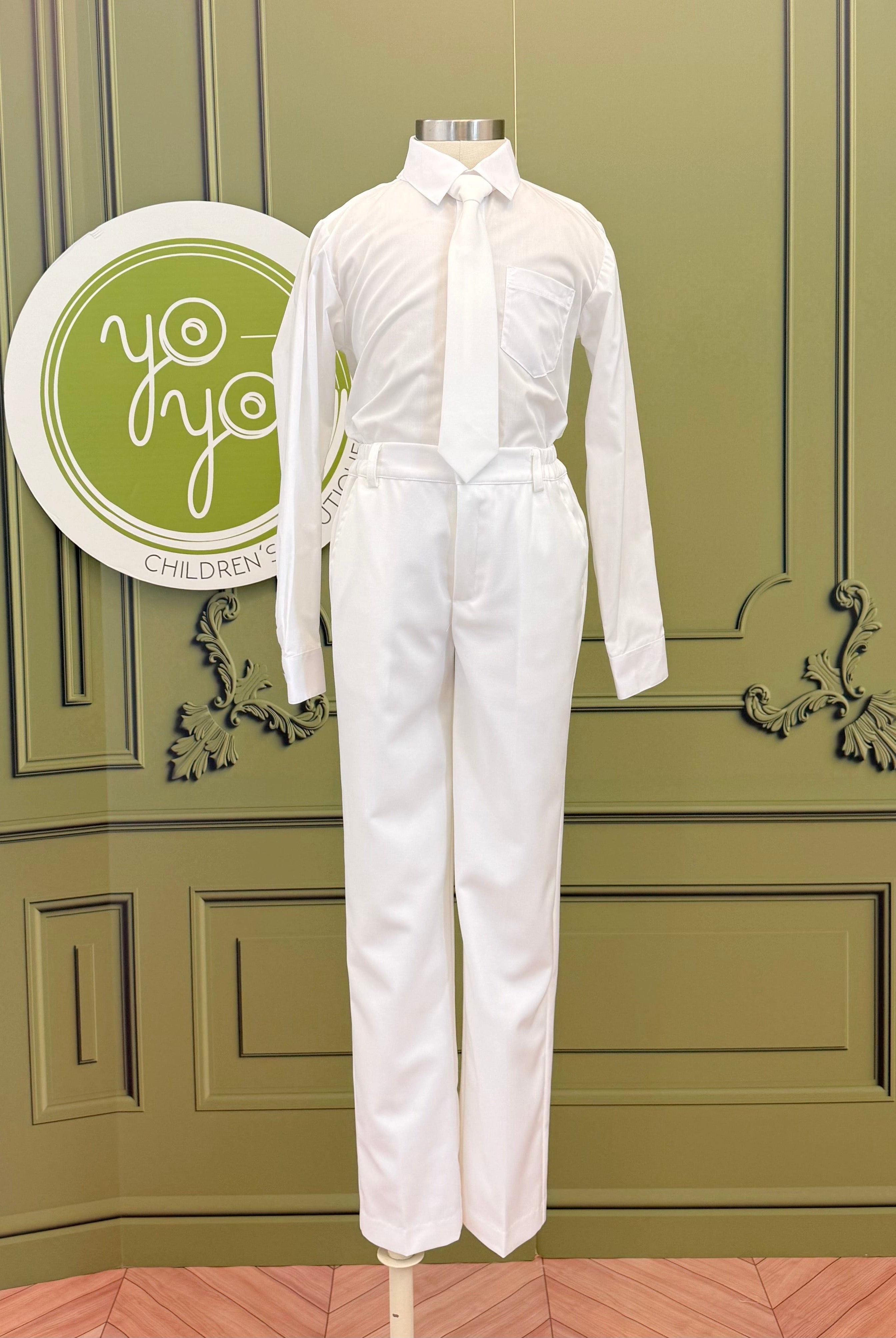YoYo Boutique First Communion Off-White First Communion Suit