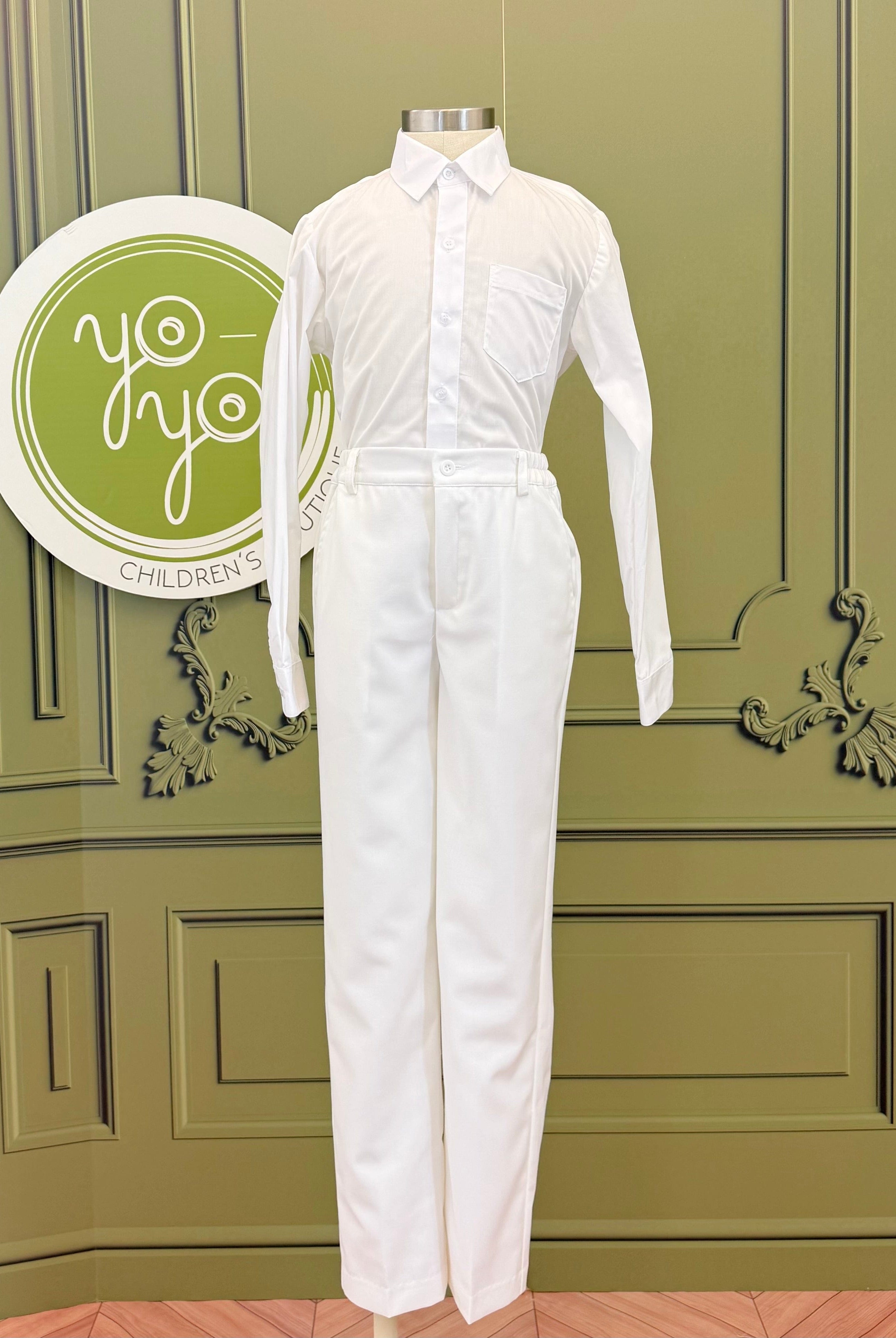 YoYo Boutique First Communion Off-White First Communion Suit