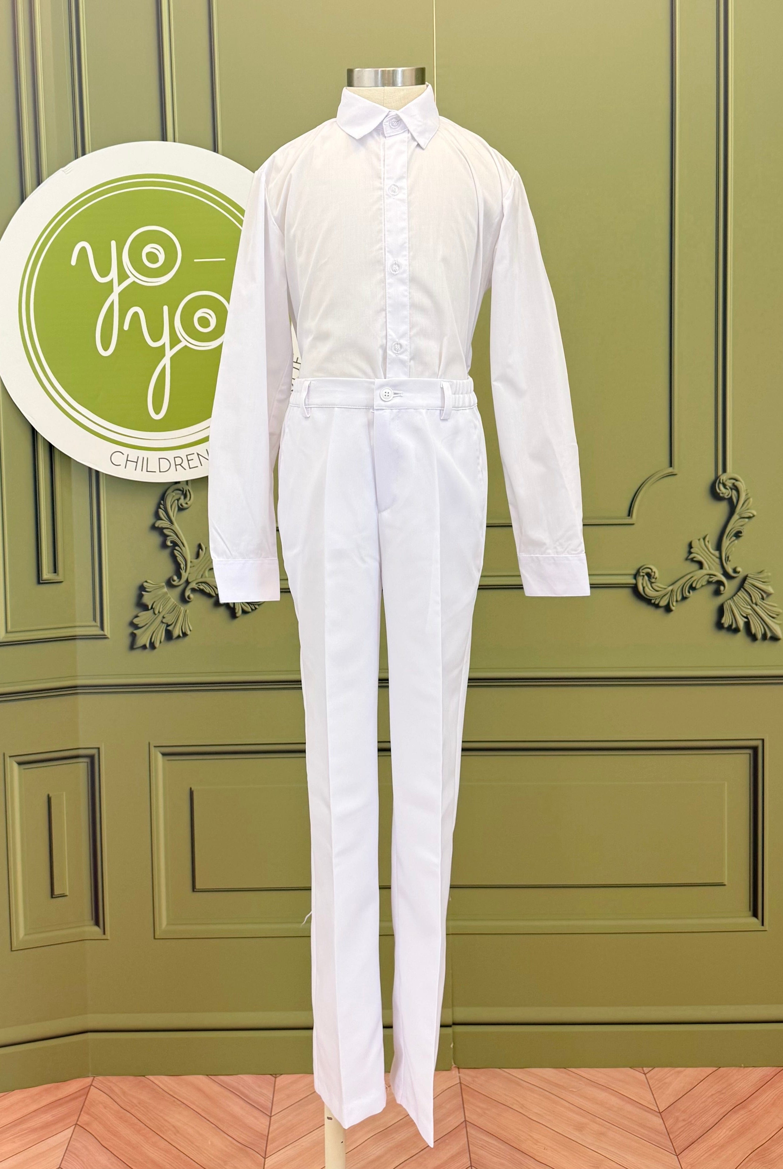 YoYo Boutique First Communion White First Communion Suit