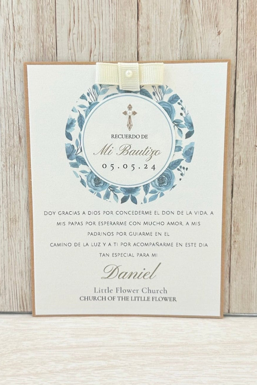 YoYo Boutique Party Favours Favor Card #2 (6 pieces)