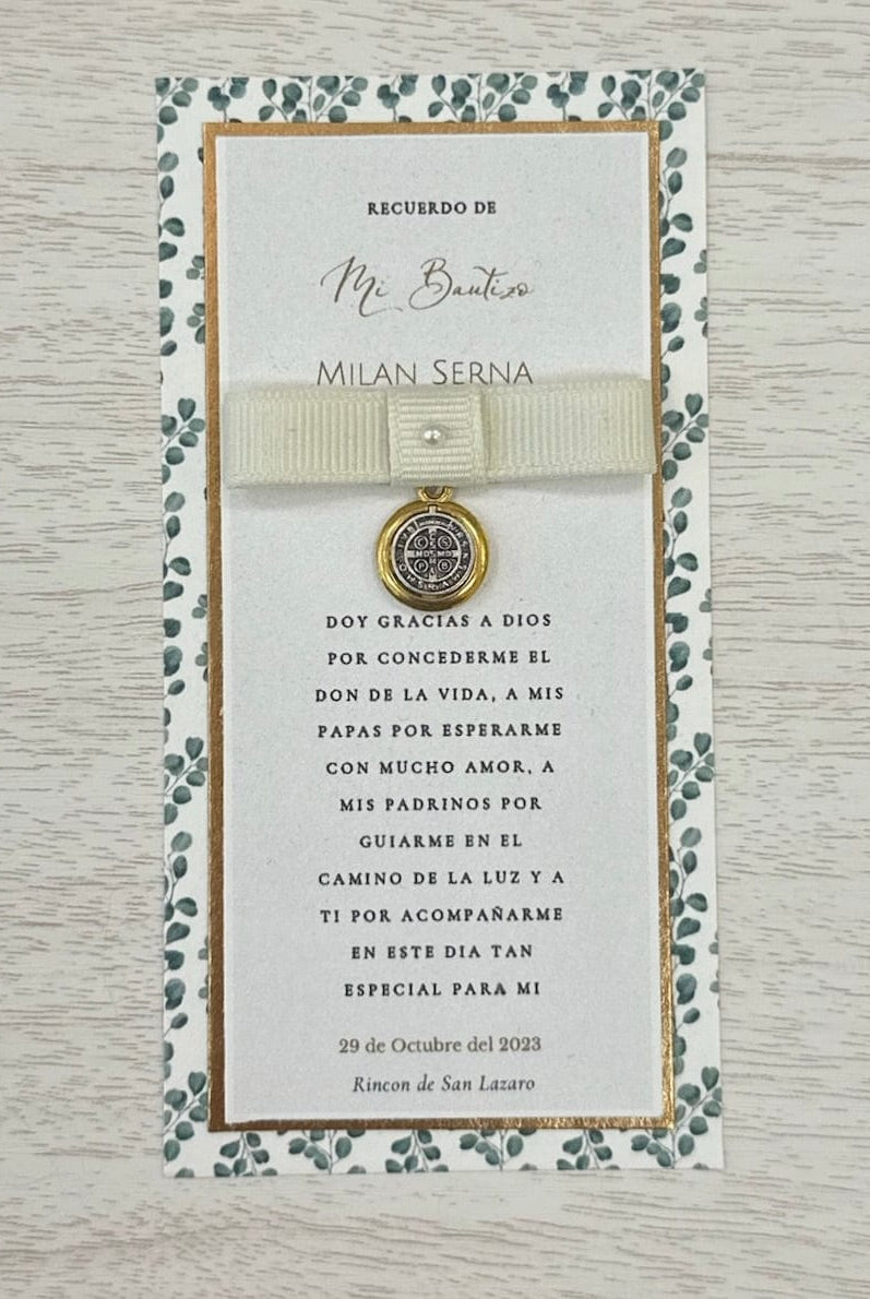 YoYo Boutique Party Favours Small Favor Card #3 (6 pieces)