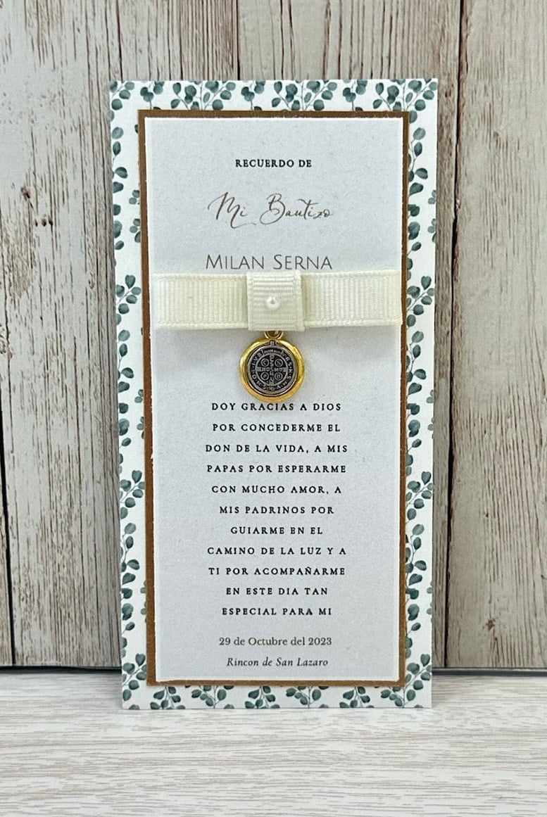 YoYo Boutique Party Favours Small Favor Card #3 (6 pieces)