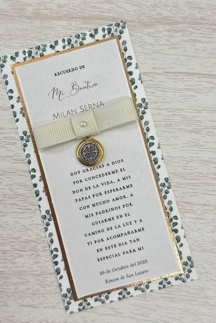 YoYo Boutique Party Favours Small Favor Card #3 (6 pieces)