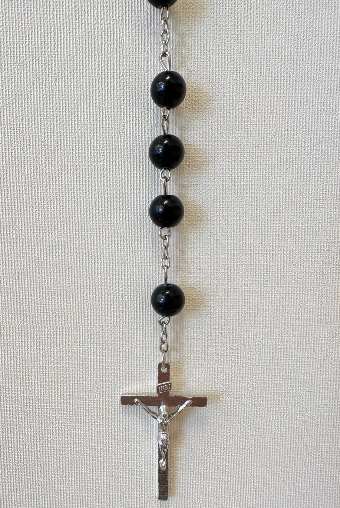 YoYo Boutique Rosary Black Black Beads Rosary