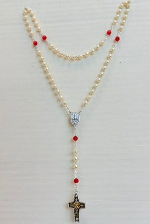 YoYo Boutique Rosary Pearl Beads Rosary (Vatican)