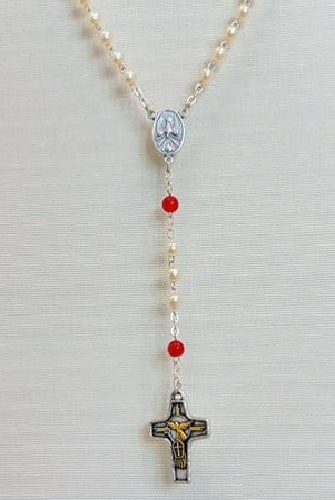 YoYo Boutique Rosary Pearl Beads Rosary (Vatican)