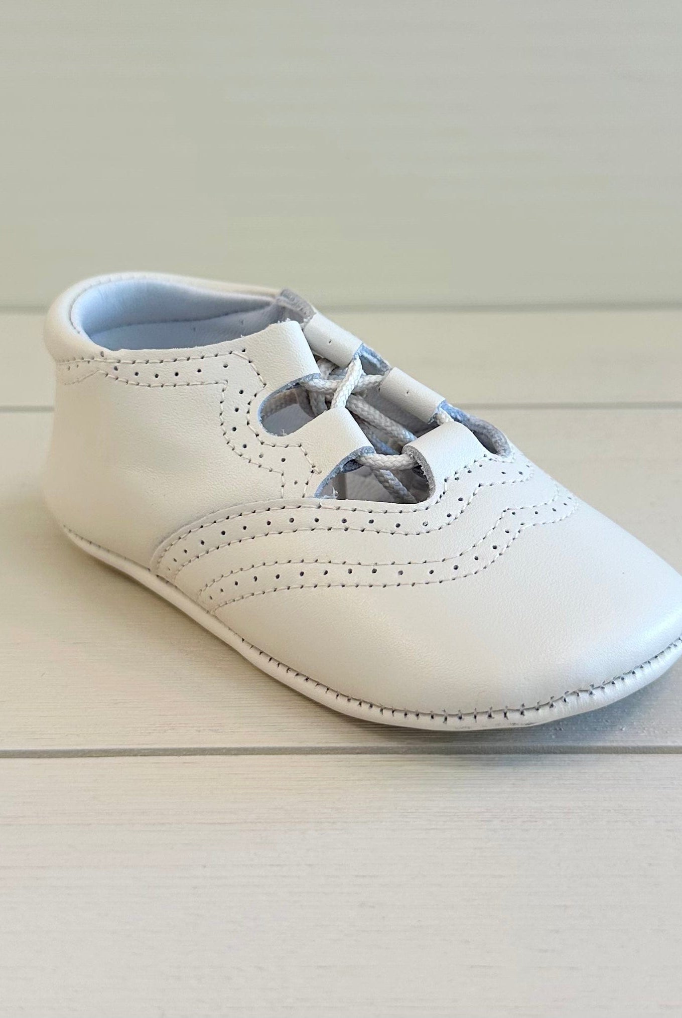 YoYo Boutique Shoes Off-White Pre-Walker English Shoes