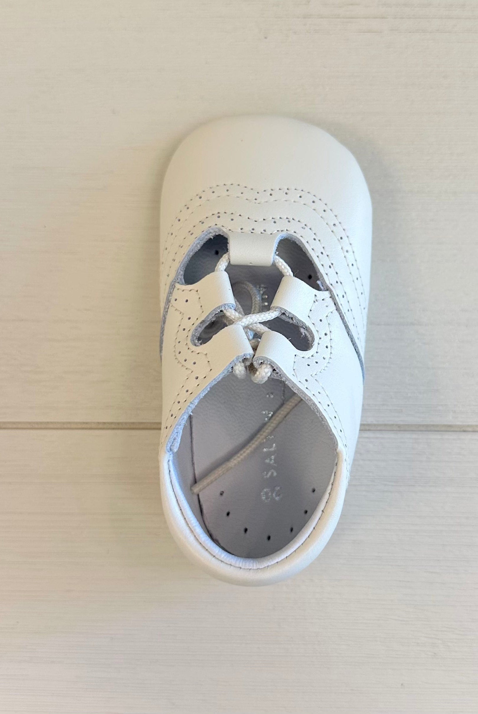 YoYo Boutique Shoes Off-White Pre-Walker English Shoes