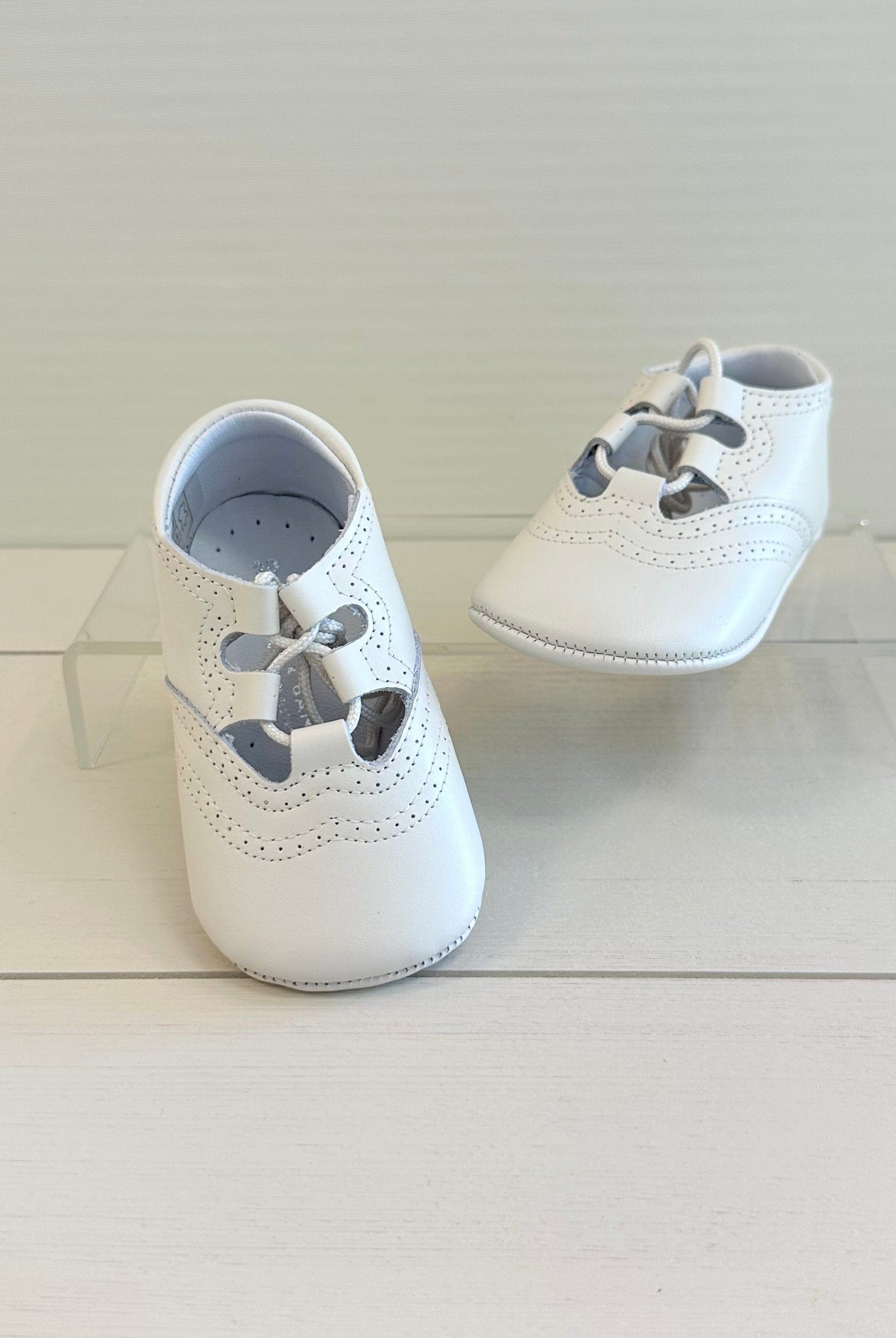 YoYo Boutique Shoes Off-White Pre-Walker English Shoes