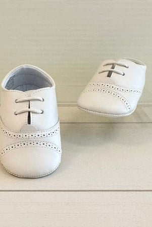 YoYo Boutique Shoes Off-White Pre-Walker Oxford Shoes