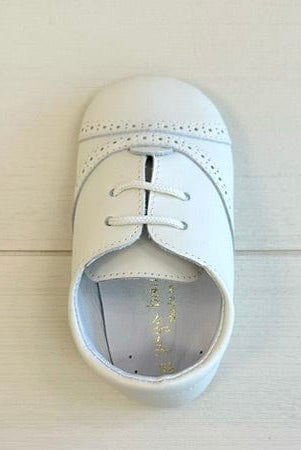 YoYo Boutique Shoes Off-White Pre-Walker Oxford Shoes