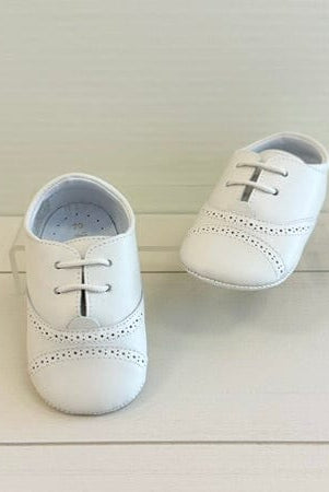 YoYo Boutique Shoes Off-White Pre-Walker Oxford Shoes