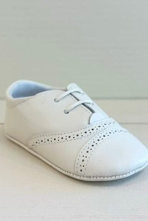 YoYo Boutique Shoes Off-White Pre-Walker Oxford Shoes