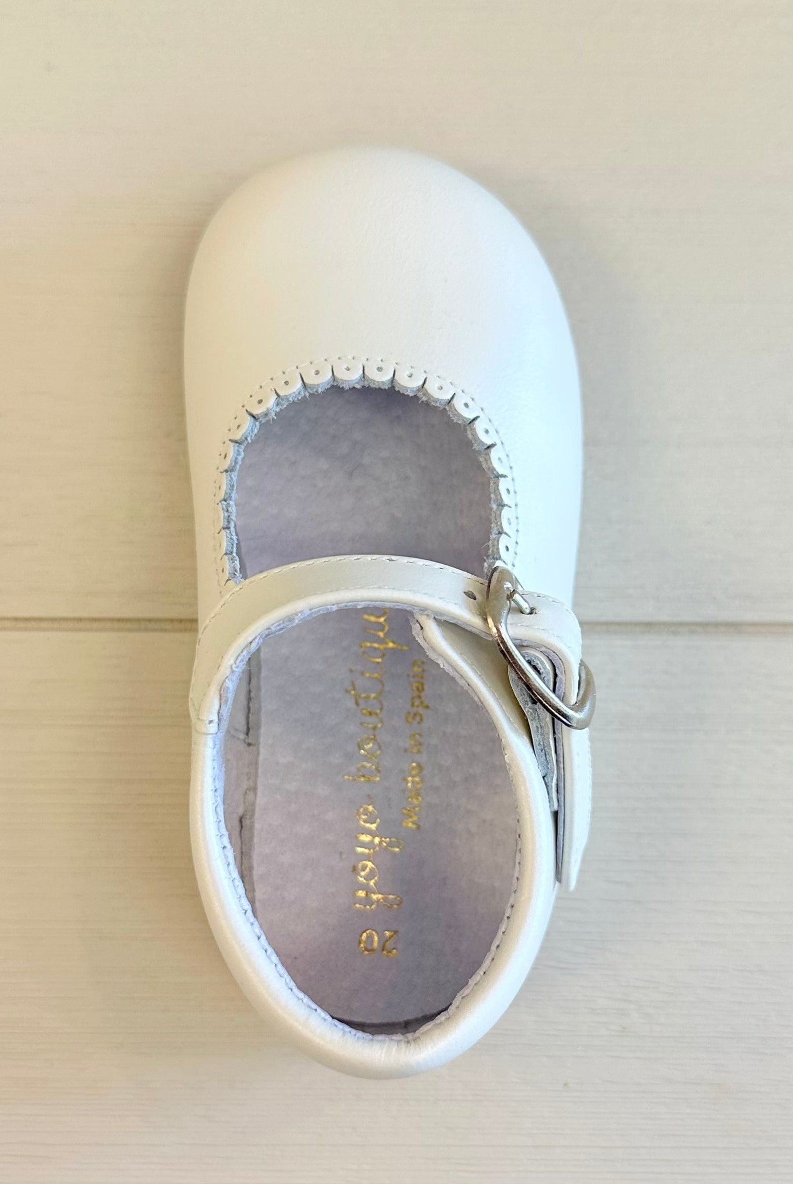 YoYo Boutique Shoes Pearl White Mary Jane Shoes
