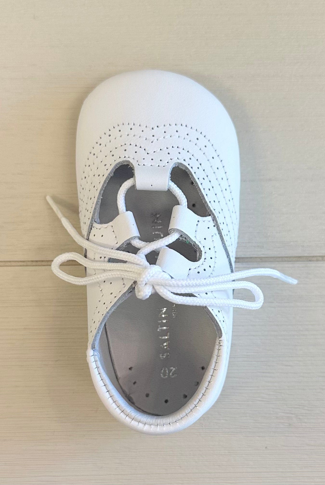 YoYo Boutique Shoes White Pre-Walker English Shoes