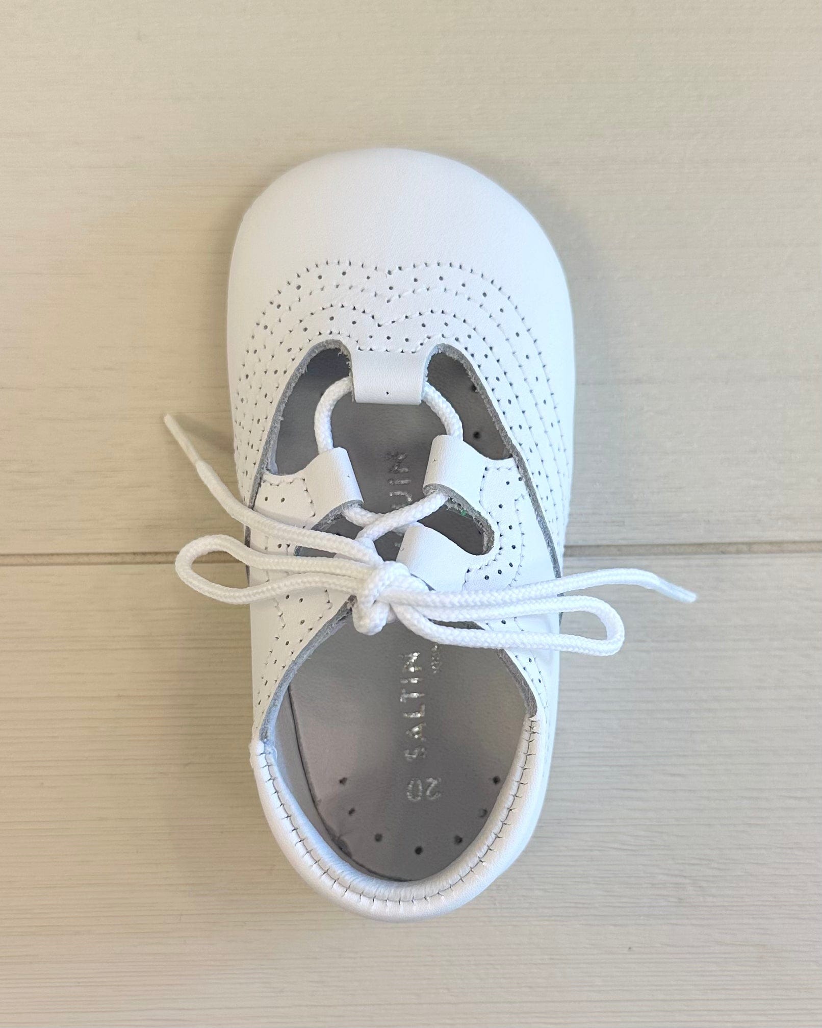 YoYo Boutique Shoes White Pre-Walker English Shoes