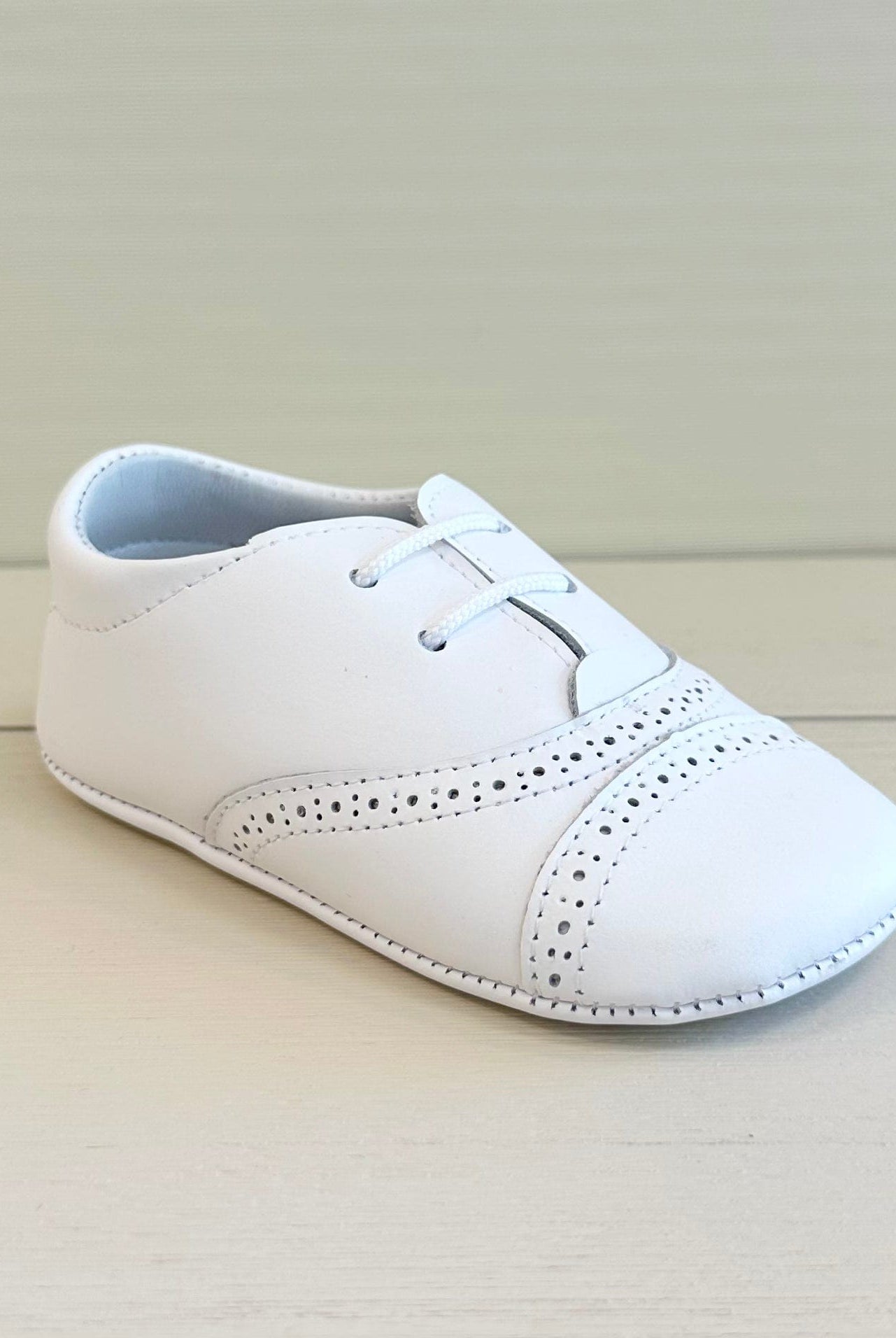 YoYo Boutique Shoes White Pre-Walker Oxford Shoes