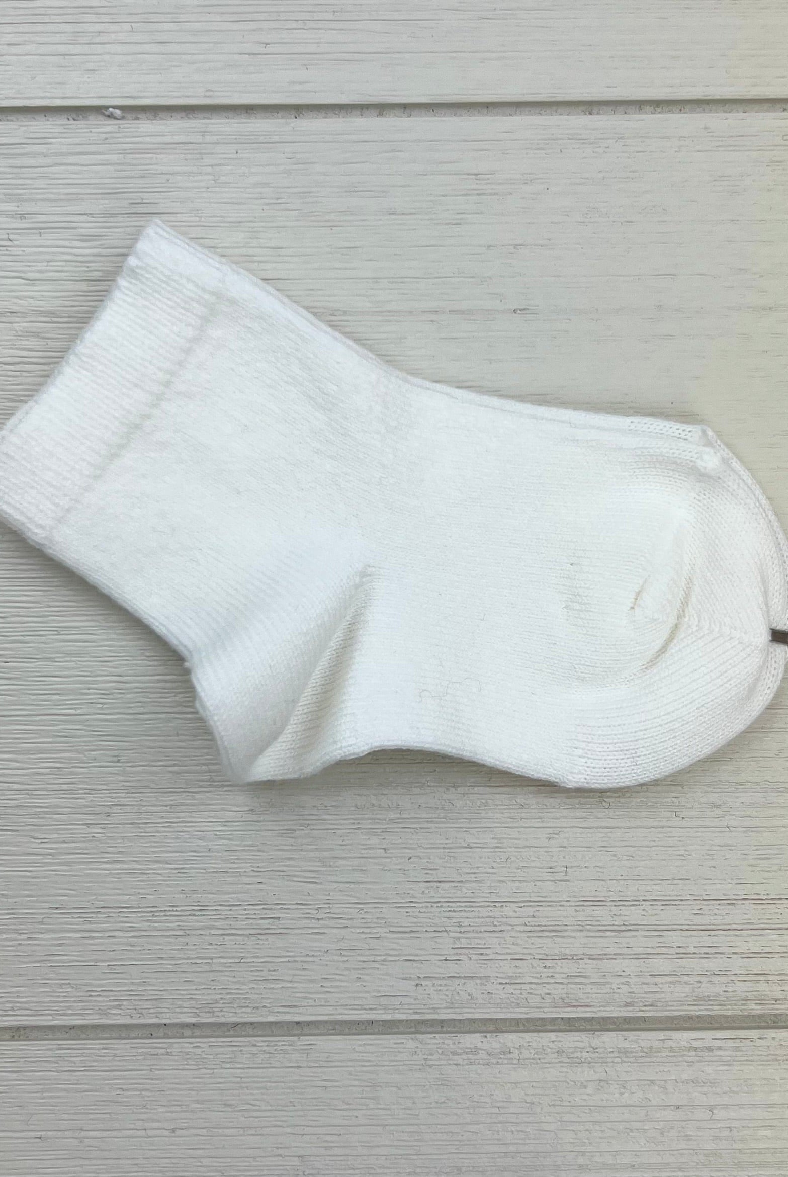 Condor Socks Off-White Plain Stitch Short Socks