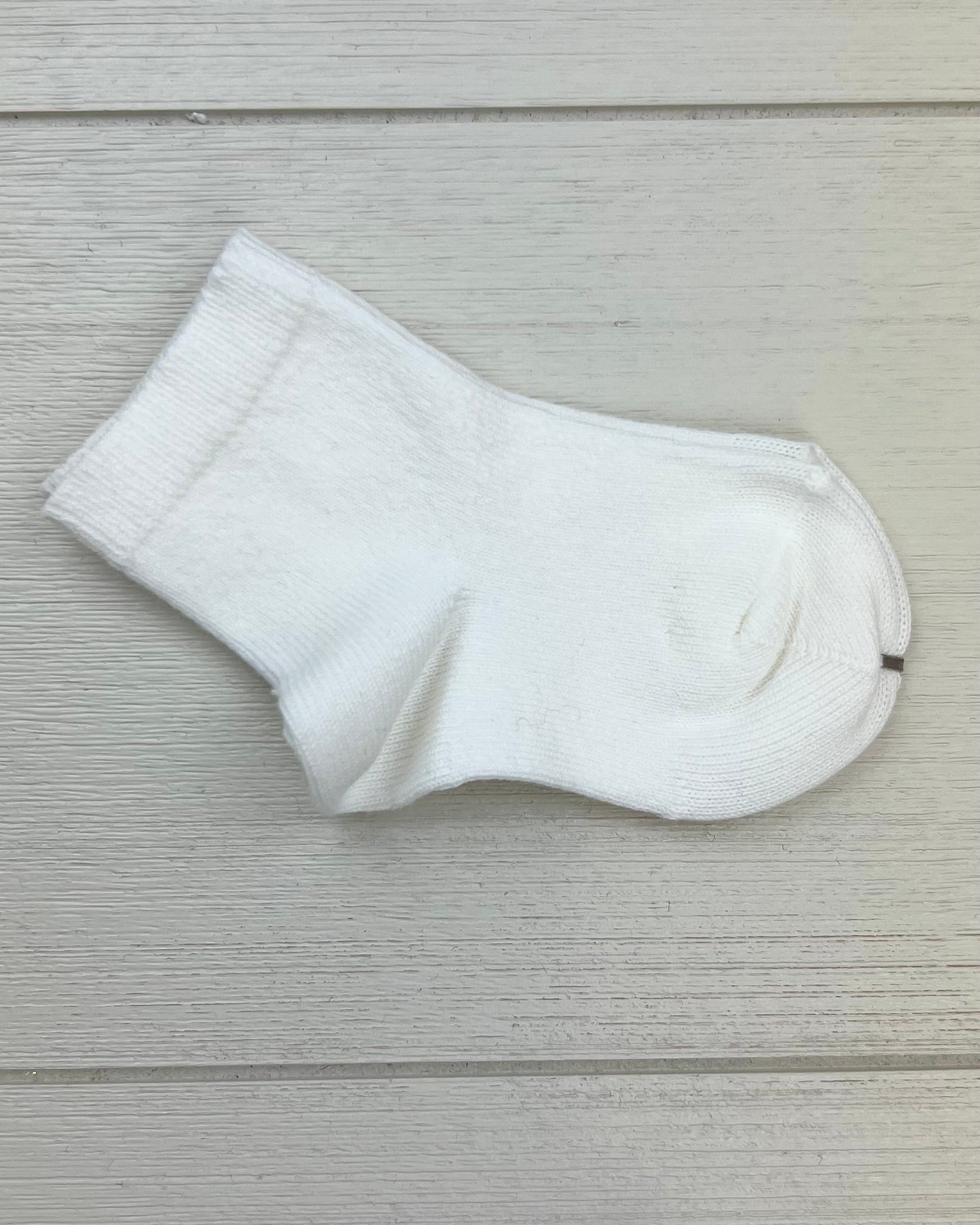 Condor Socks Off-White Plain Stitch Short Socks