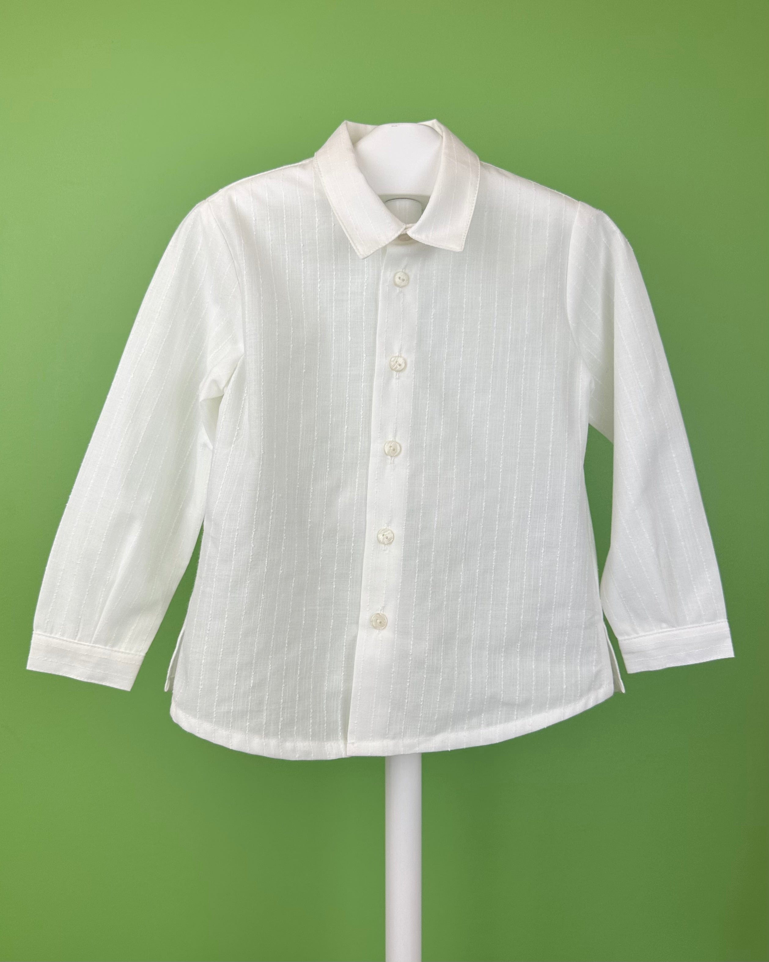 YoYo Boutique Baptism Alex Off-White & Sand Shorts Outfit