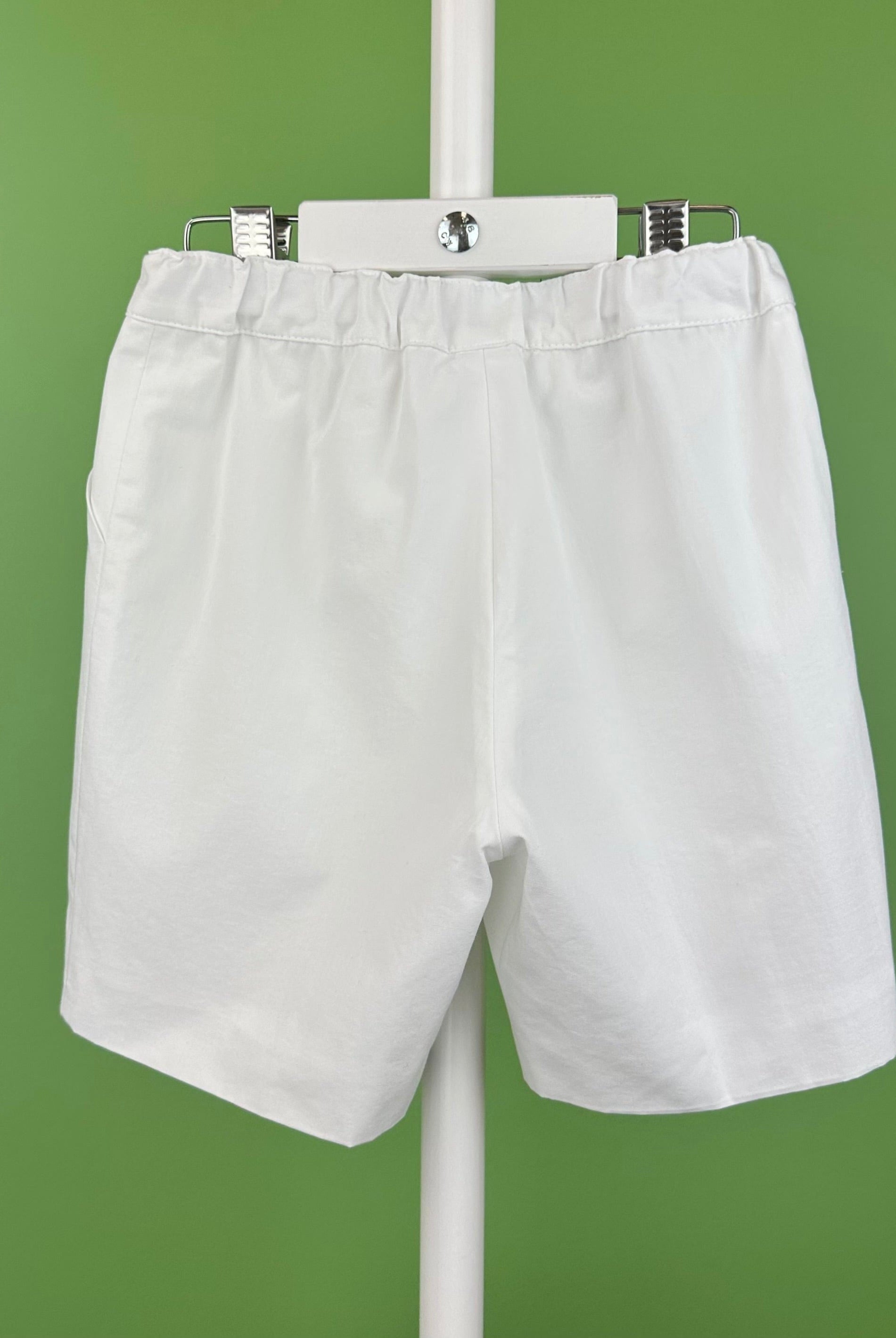 YoYo Boutique Baptism Alex White & Blue Shorts Outfit