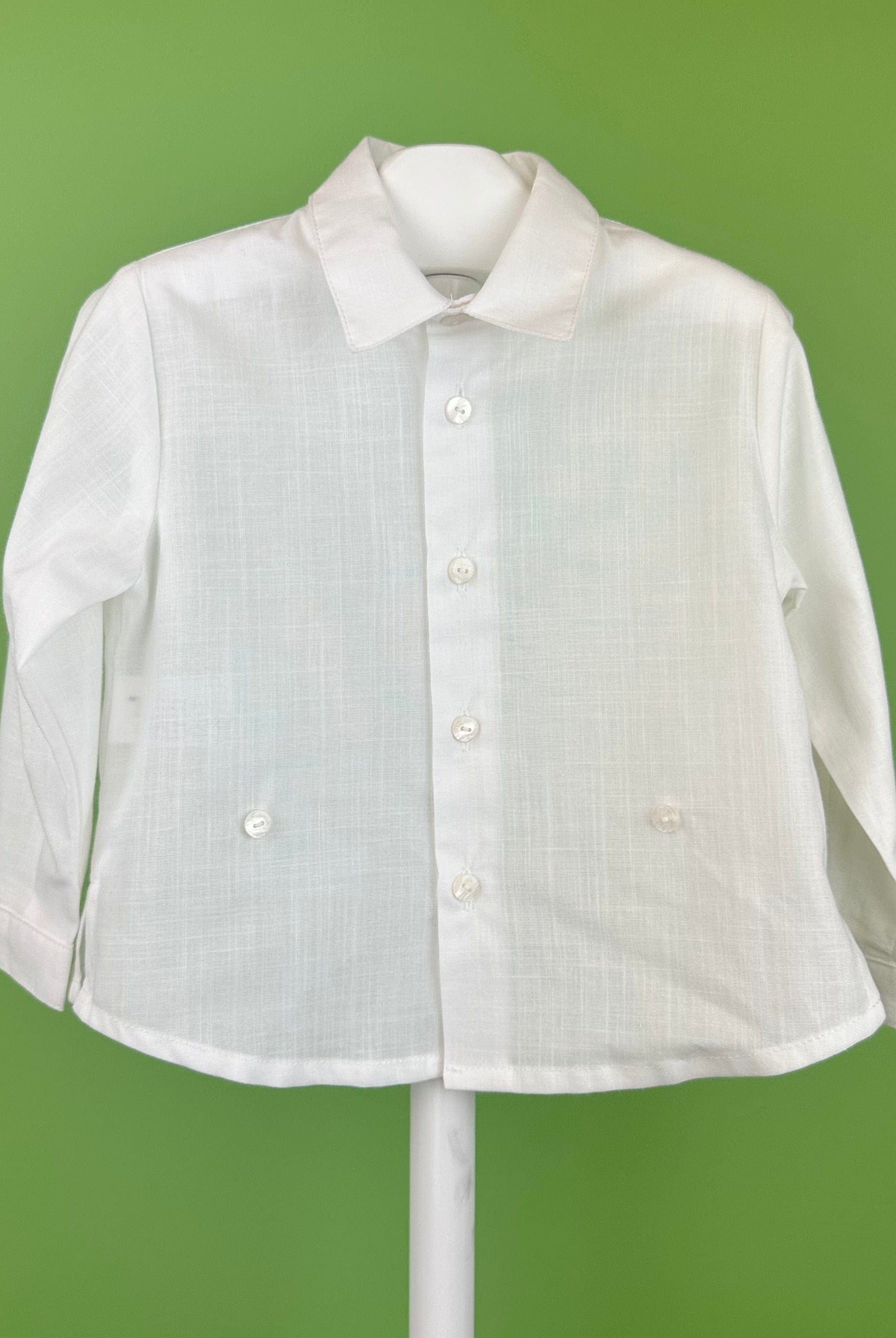 YoYo Boutique Baptism Alex White & Grey Bubble Outfit