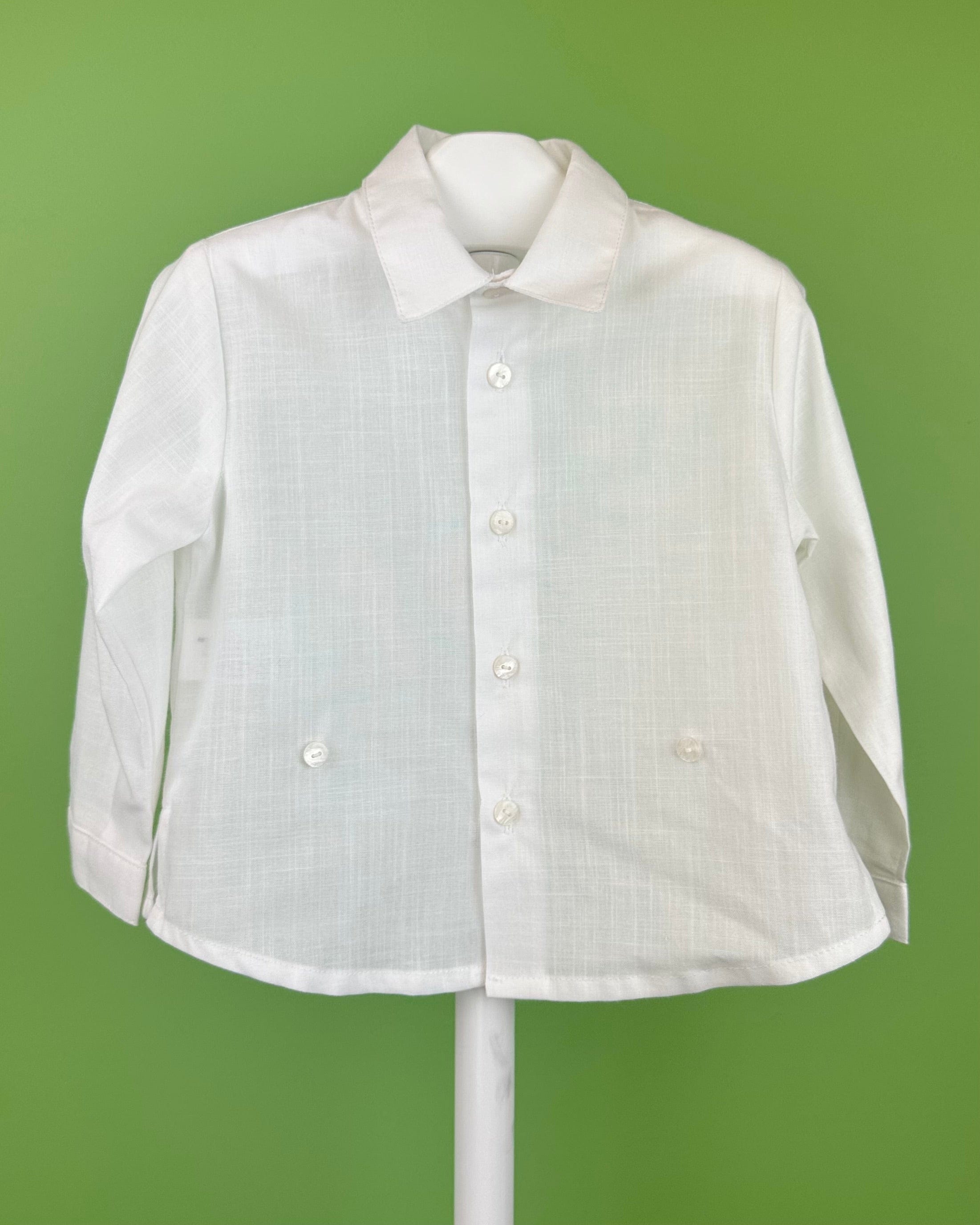 YoYo Boutique Baptism Alex White & Grey Bubble Outfit