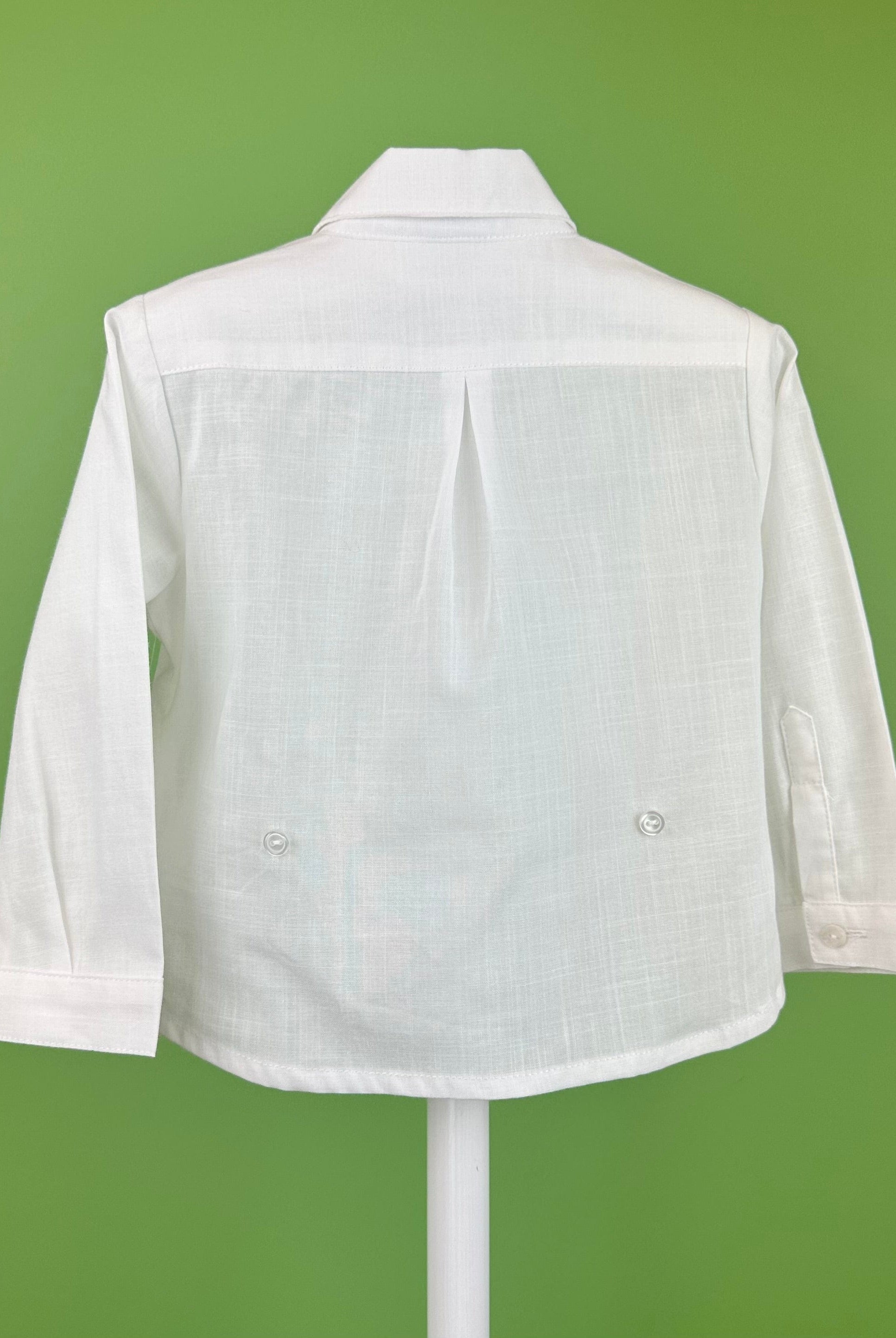 YoYo Boutique Baptism Alex White & Grey Bubble Outfit