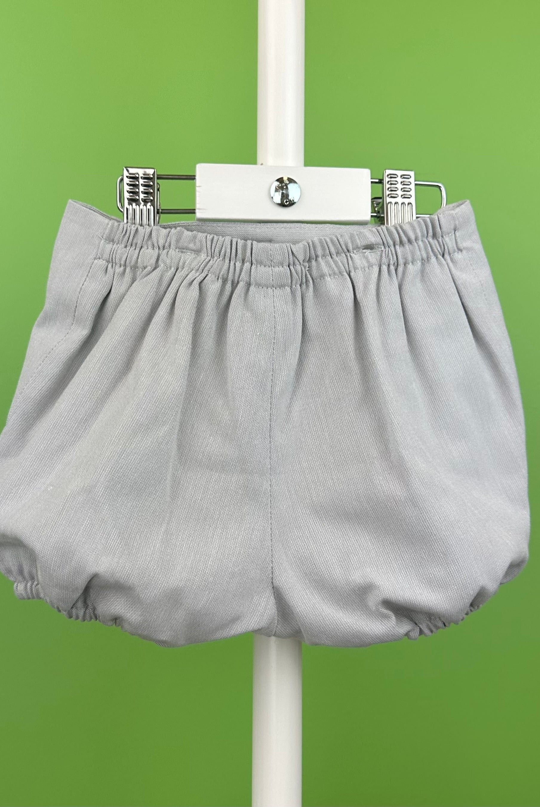 YoYo Boutique Baptism Alex White & Grey Bubble Outfit