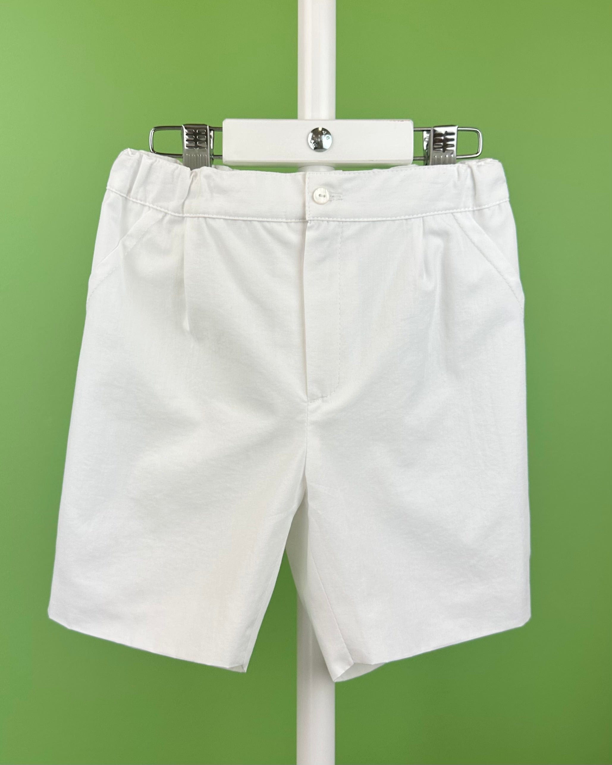 YoYo Boutique Baptism Alex White & Grey Shorts Outfit